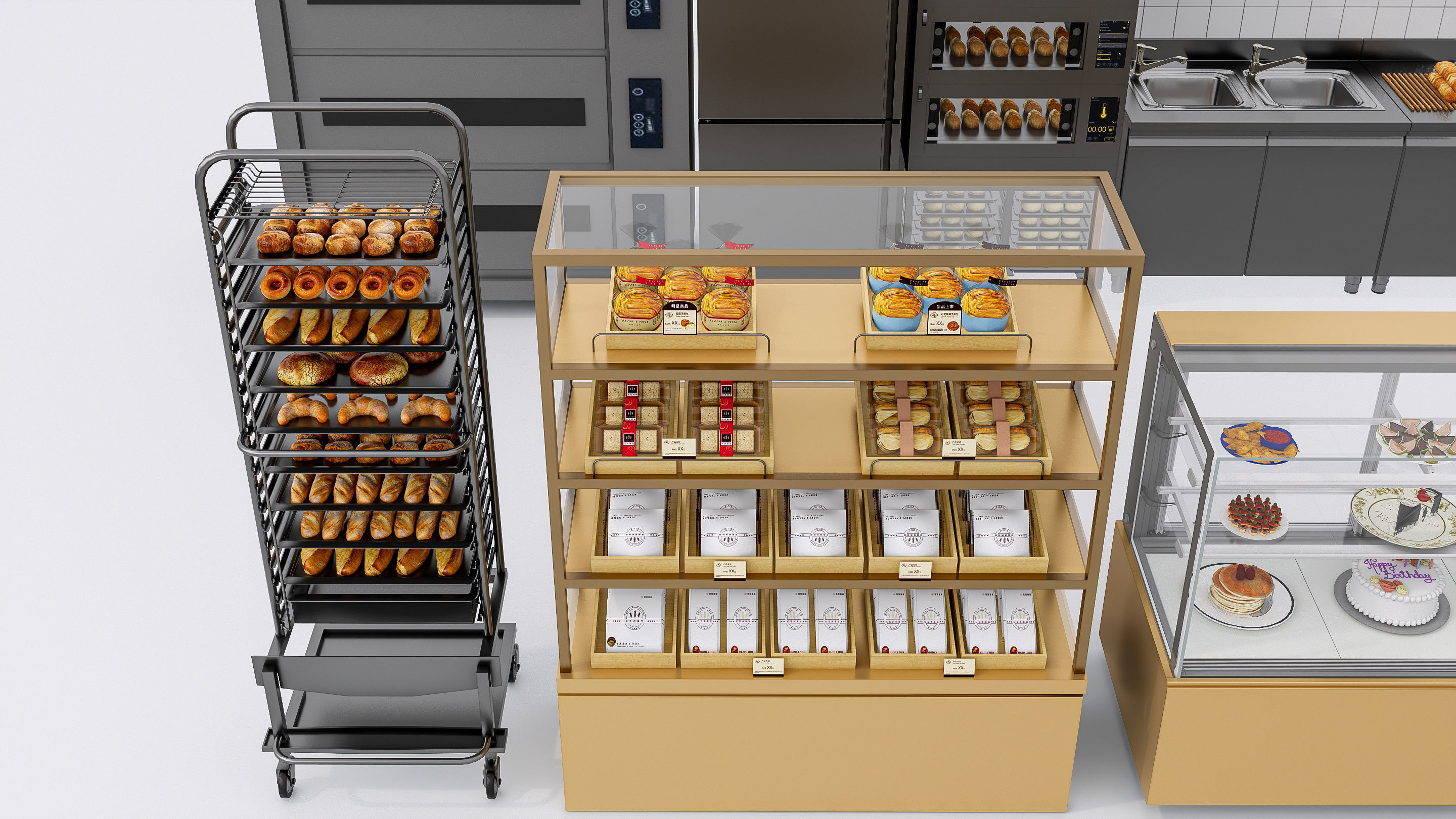 Bakery interior 5 3D model_5
