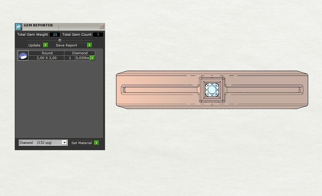 Band for man 3D print model_8