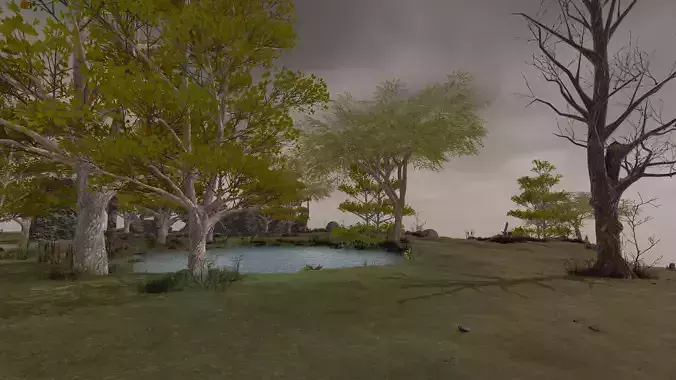 Unity ready Level Design - Fantasy - Nature