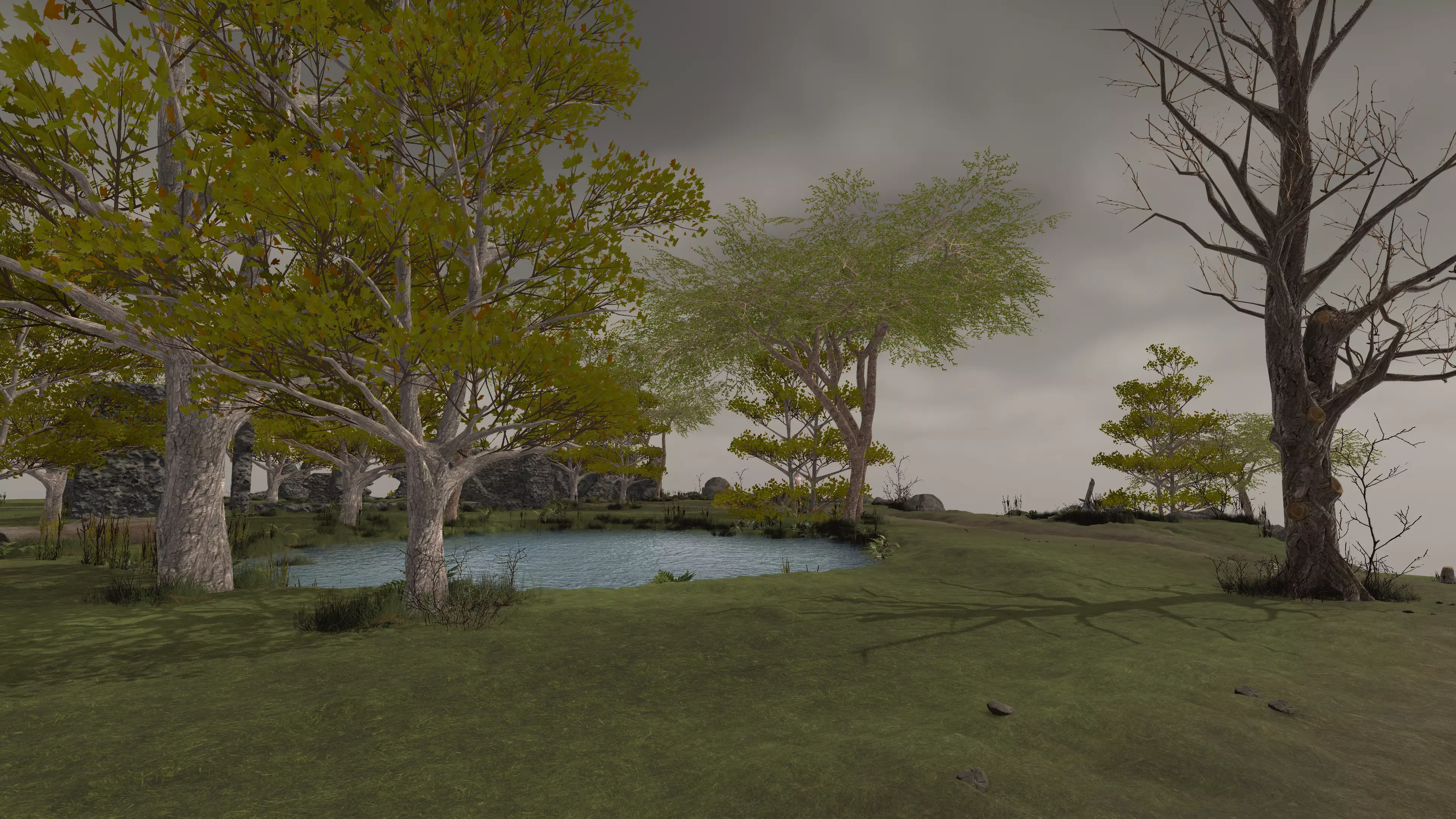 Unity ready Level Design - Fantasy - Nature Low-poly 3D model_0