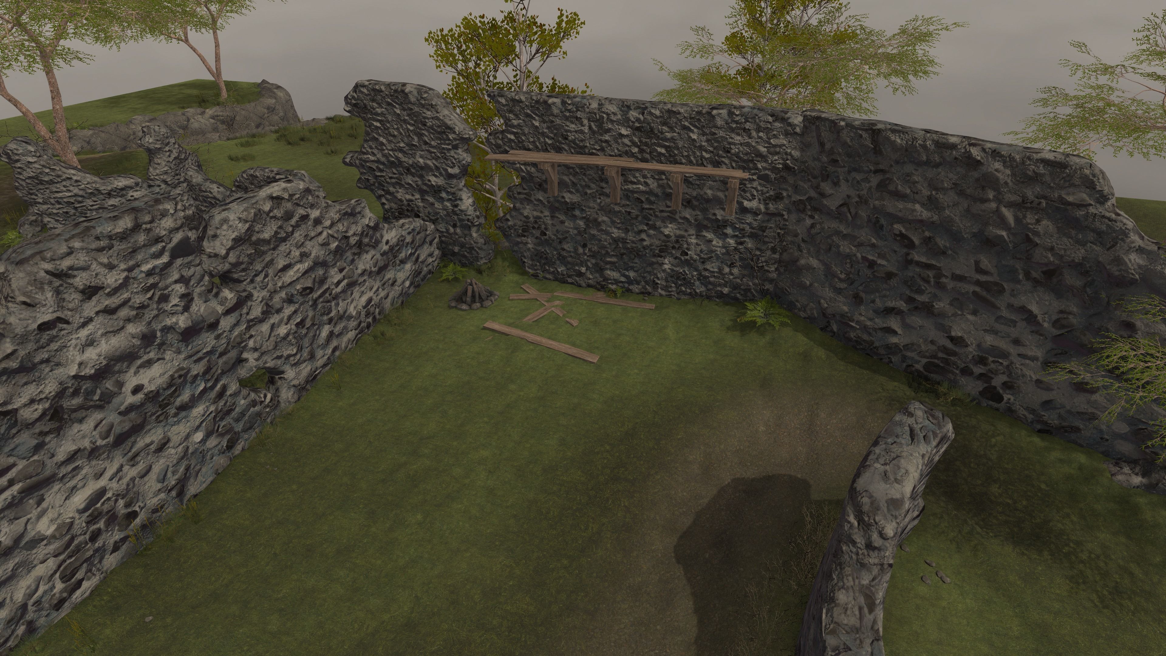 Unity ready Level Design - Fantasy - Nature Low-poly 3D model_18