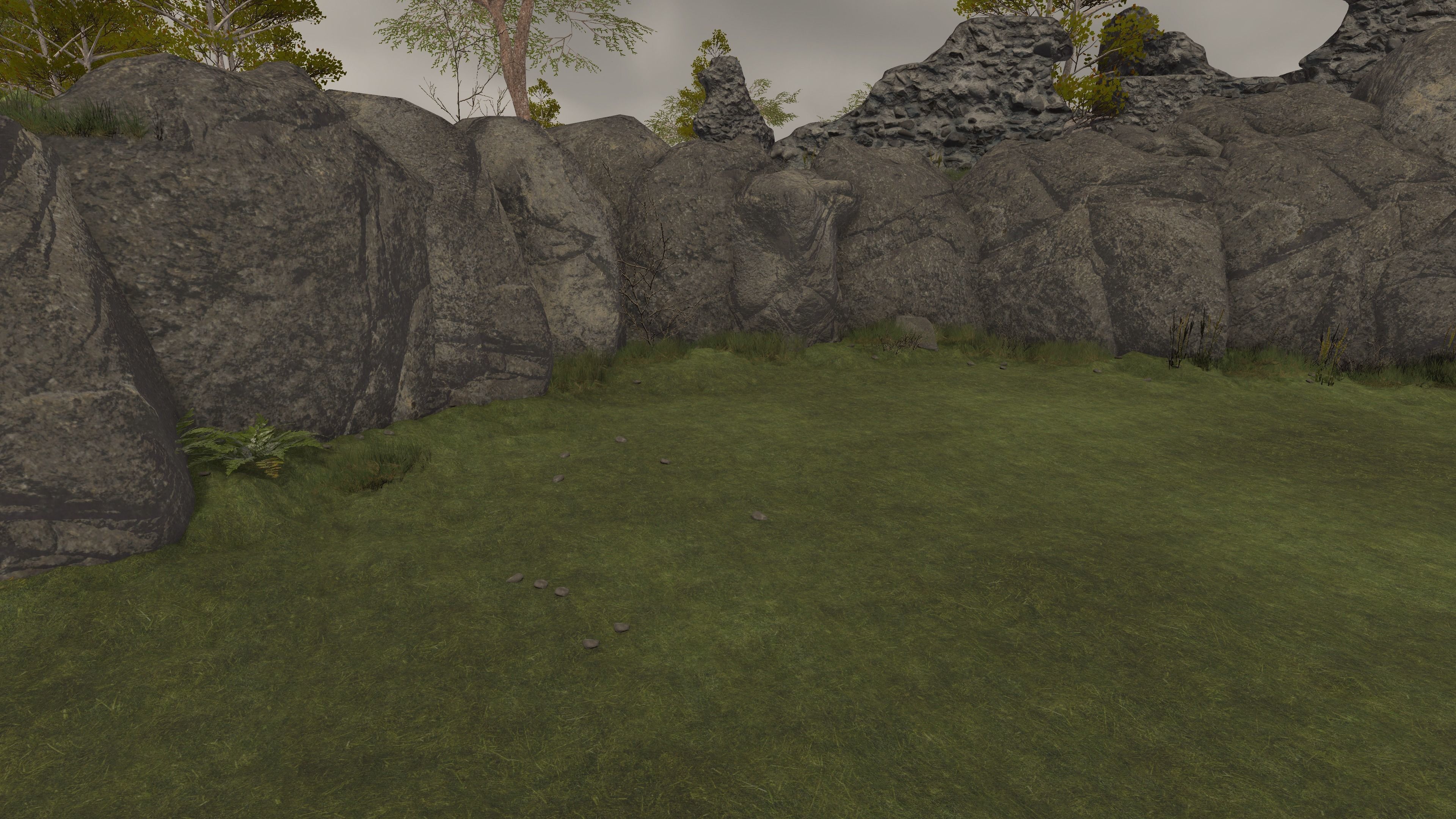 Unity ready Level Design - Fantasy - Nature Low-poly 3D model_7