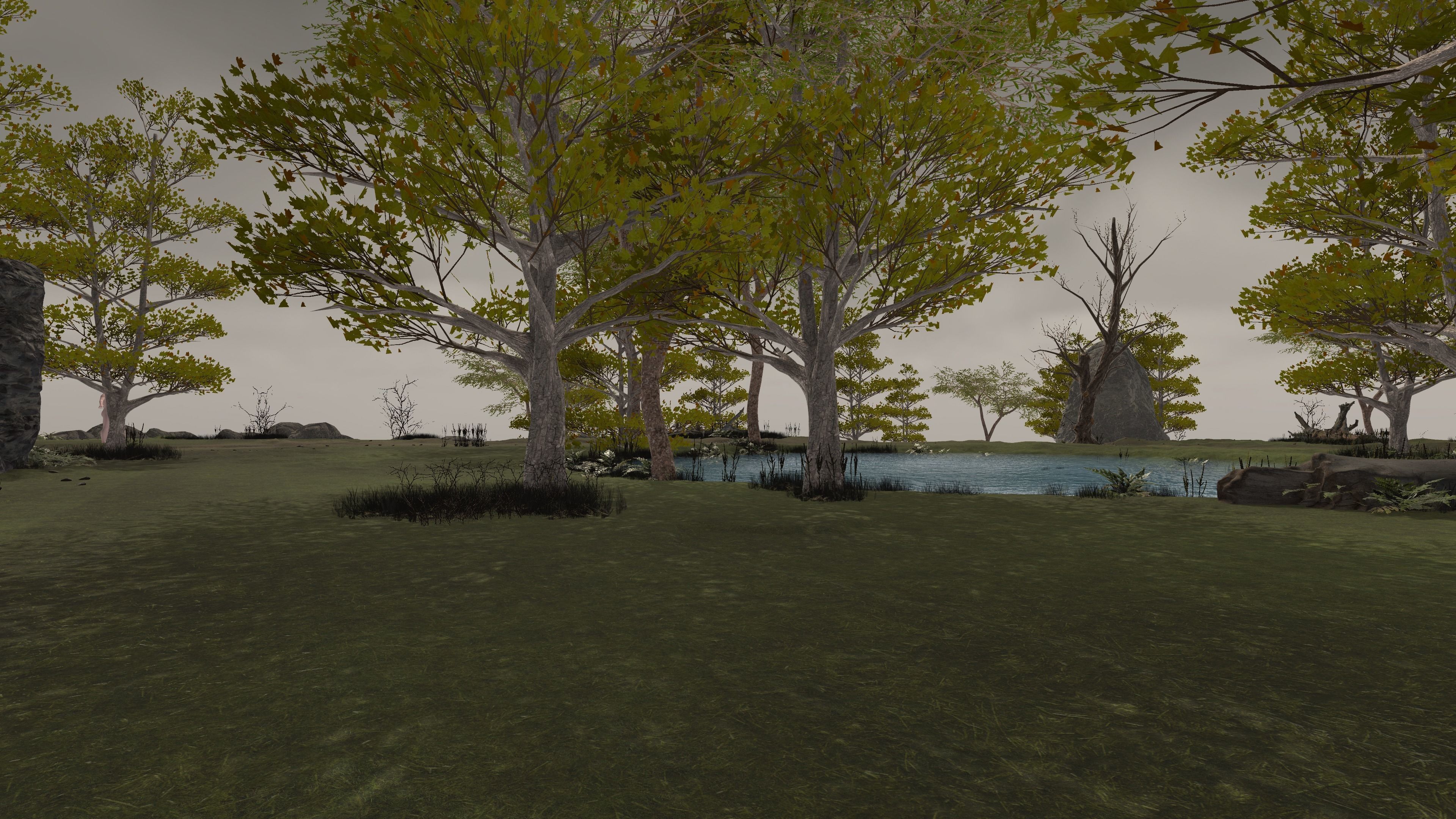 Unity ready Level Design - Fantasy - Nature Low-poly 3D model_19