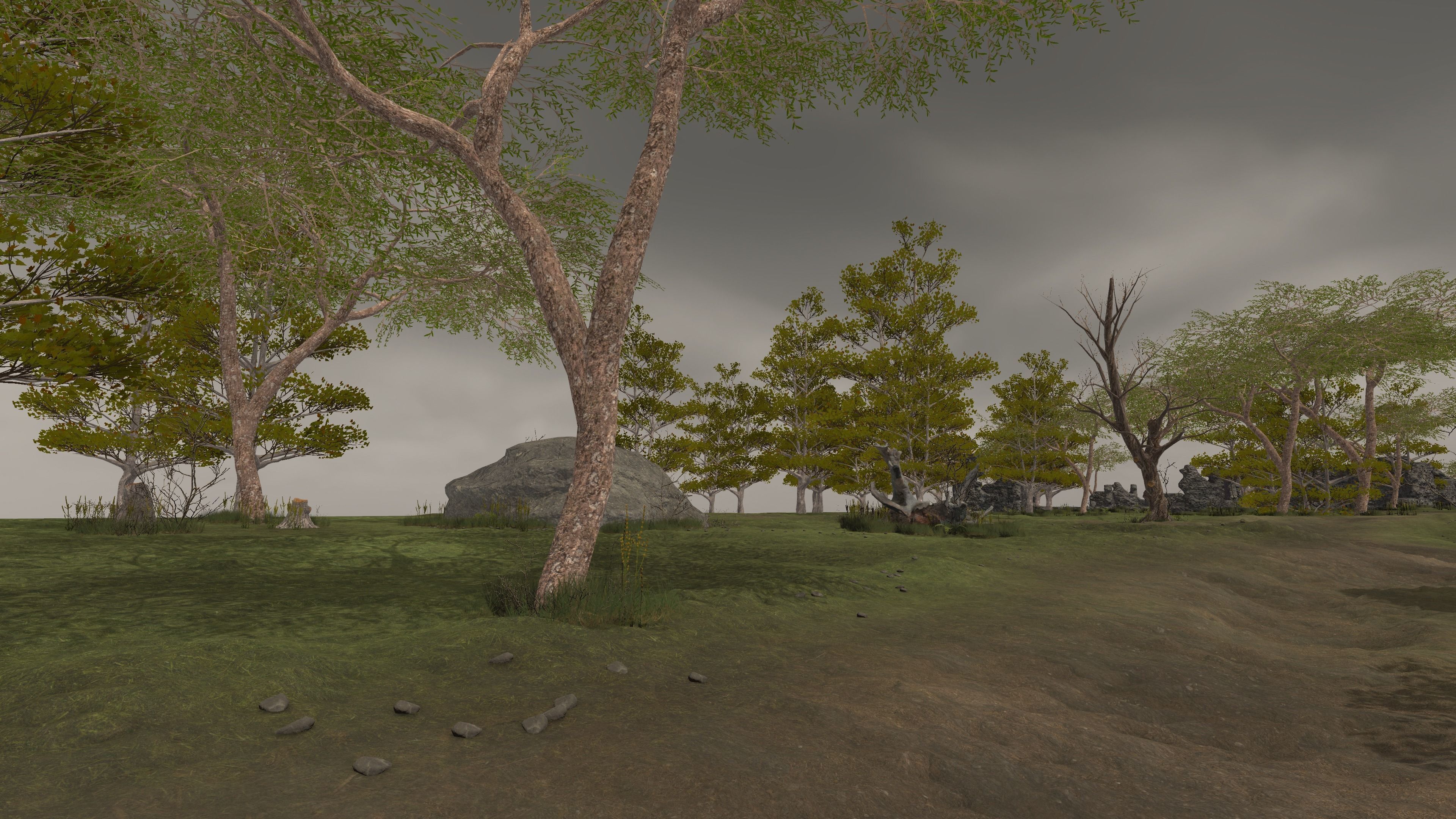 Unity ready Level Design - Fantasy - Nature Low-poly 3D model_23