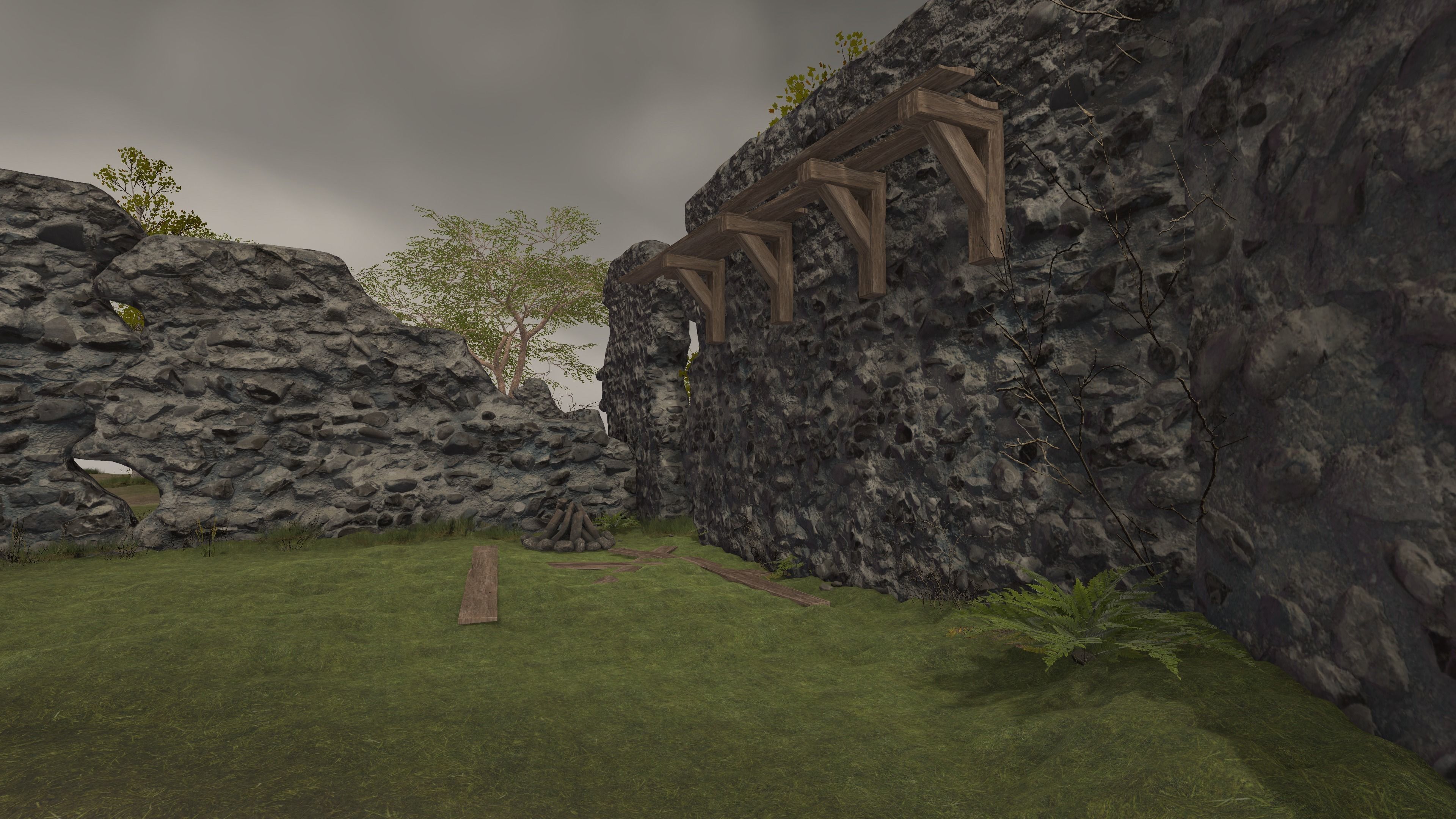 Unity ready Level Design - Fantasy - Nature Low-poly 3D model_10