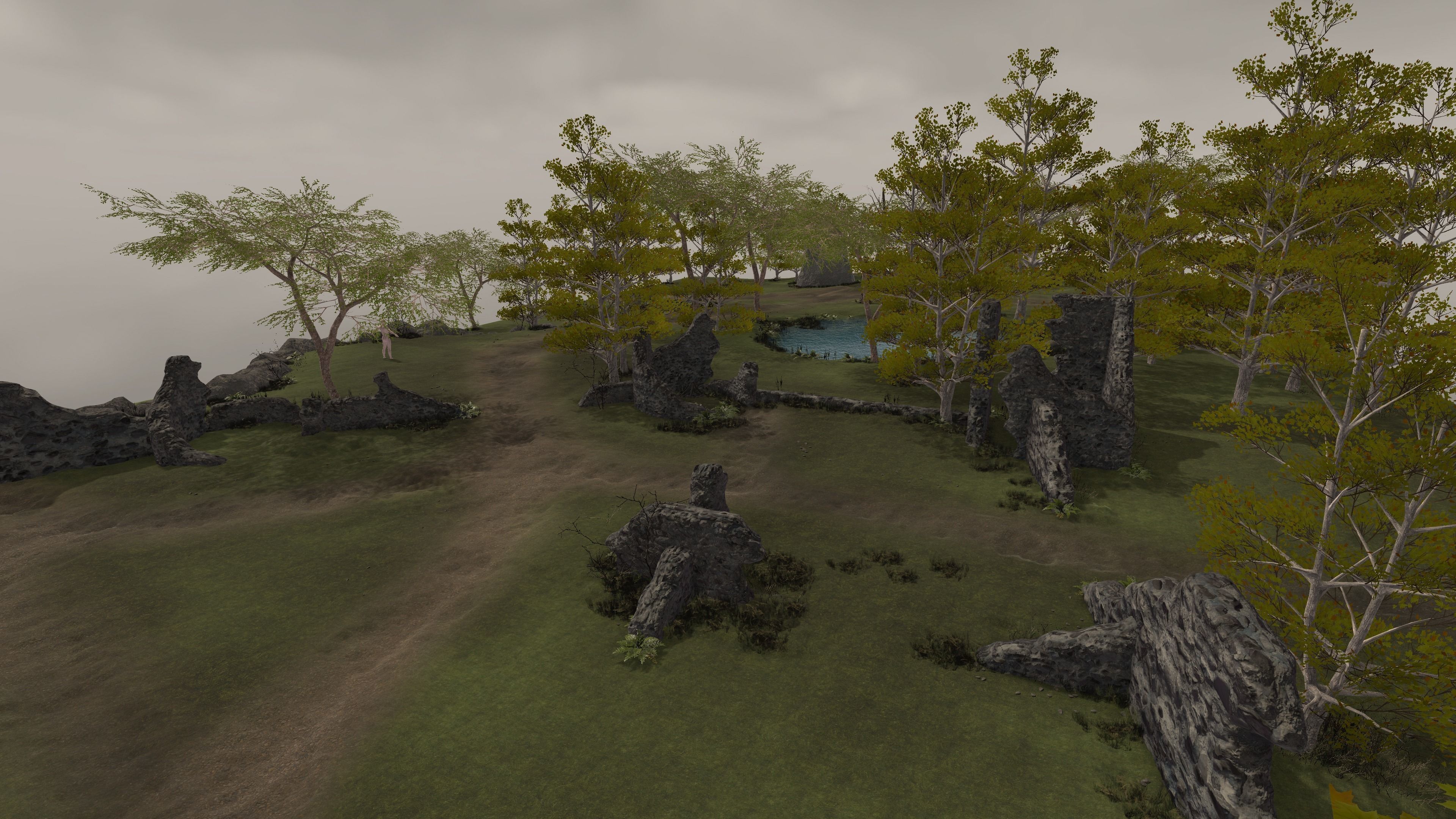 Unity ready Level Design - Fantasy - Nature Low-poly 3D model_15