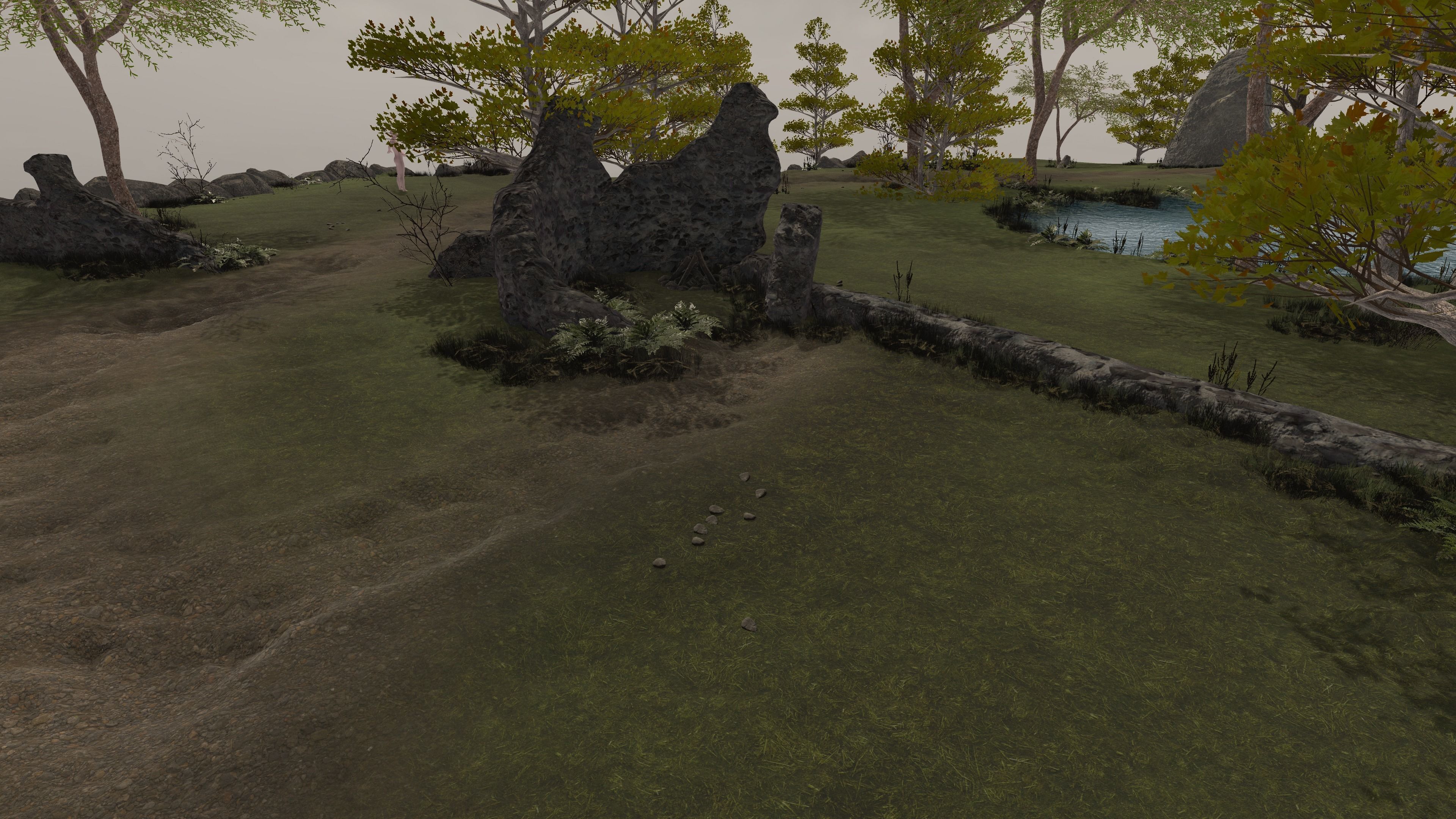 Unity ready Level Design - Fantasy - Nature Low-poly 3D model_5