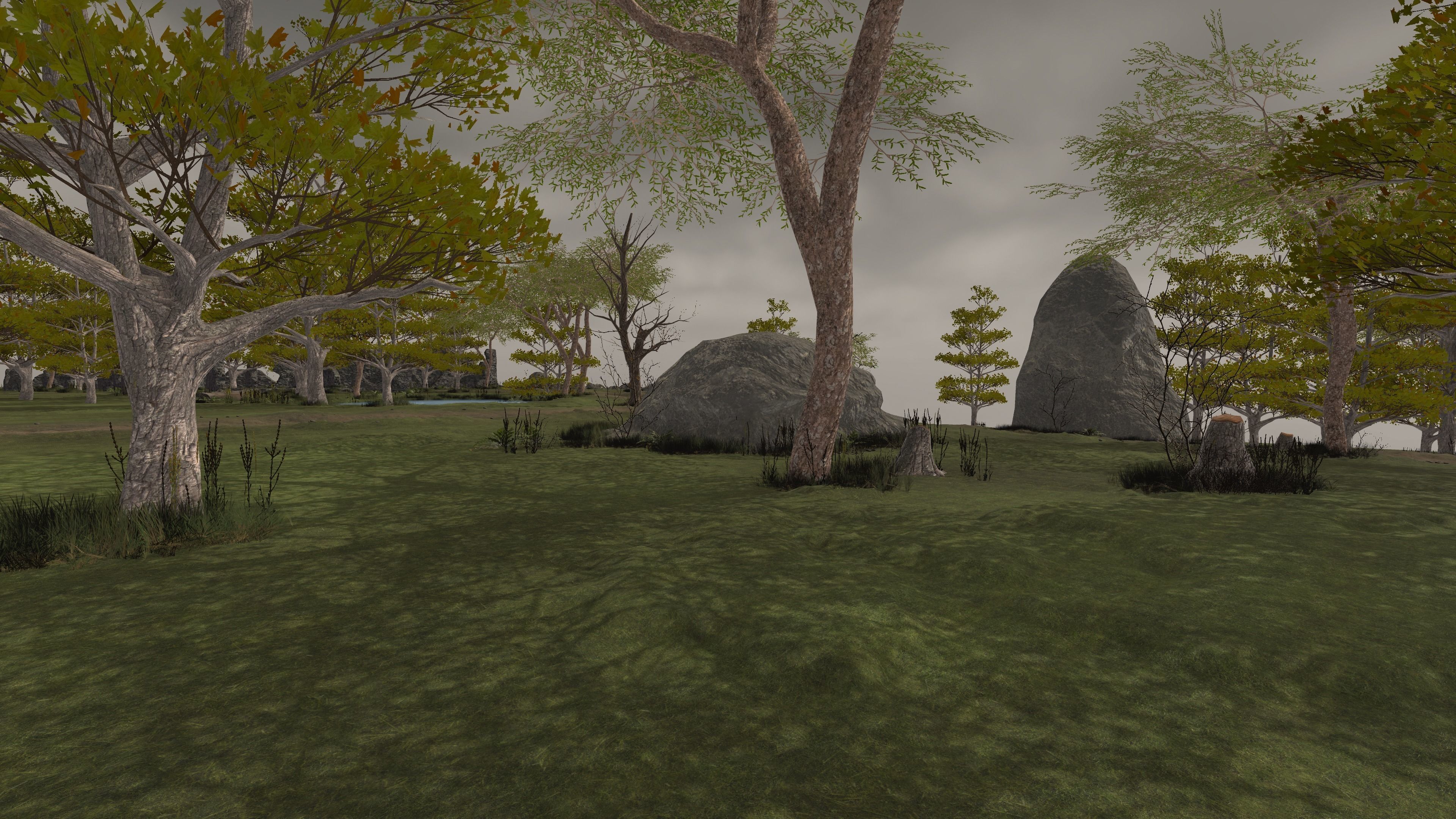 Unity ready Level Design - Fantasy - Nature Low-poly 3D model_17