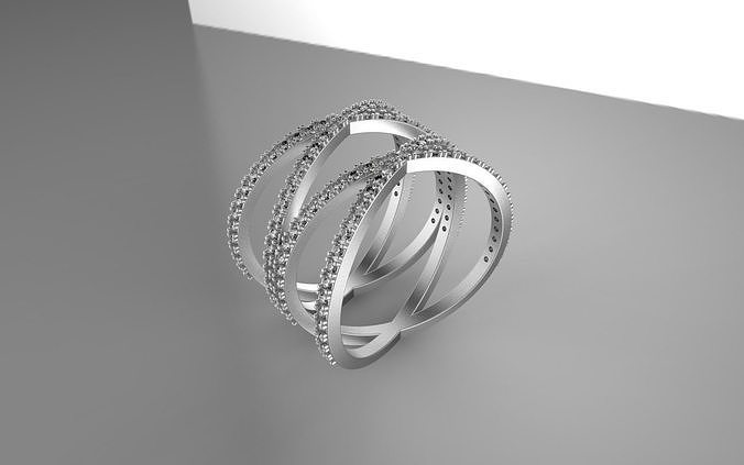 minimal ring printable 3D model  3D print model