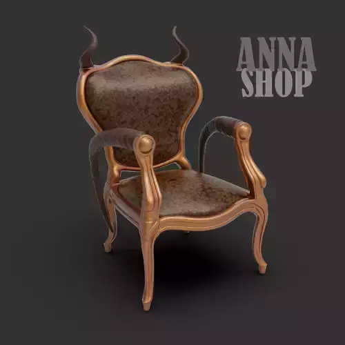 3DChair  3DArmchair 3DPrinting  DollFurniture DollChair