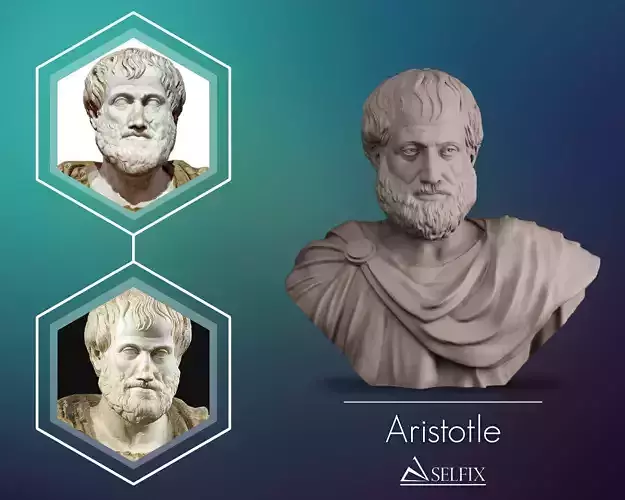 Aristotle Bust 3D print model
