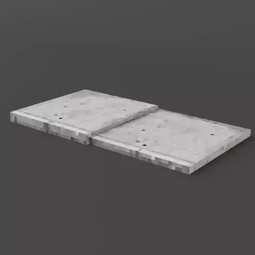 Walkside - PBR Pixel Art - PSX Retro Style Low-poly 3D model
