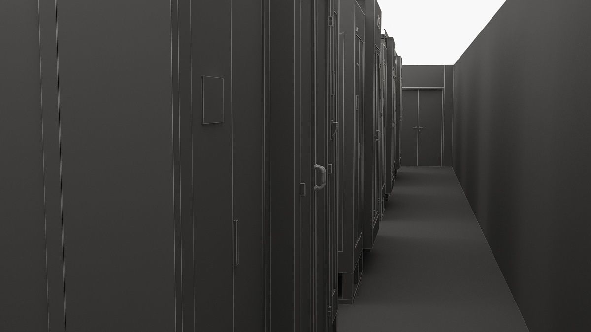 Server Rack 3D model_17