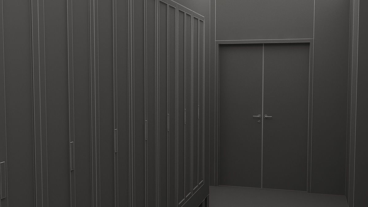 Server Rack 3D model_16