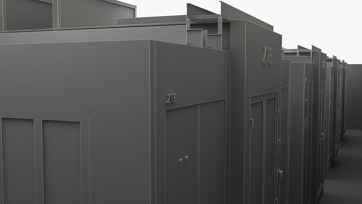 Server Rack 3D model_12