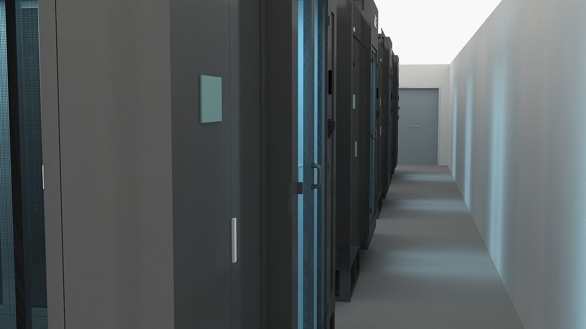 Server Rack 3D model_7
