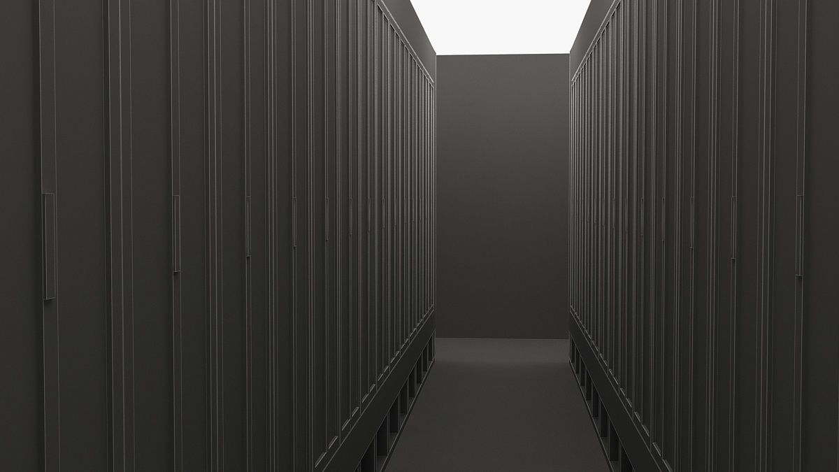Server Rack 3D model_14