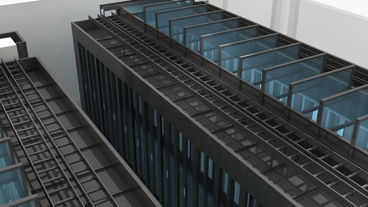 Server Rack 3D model_6