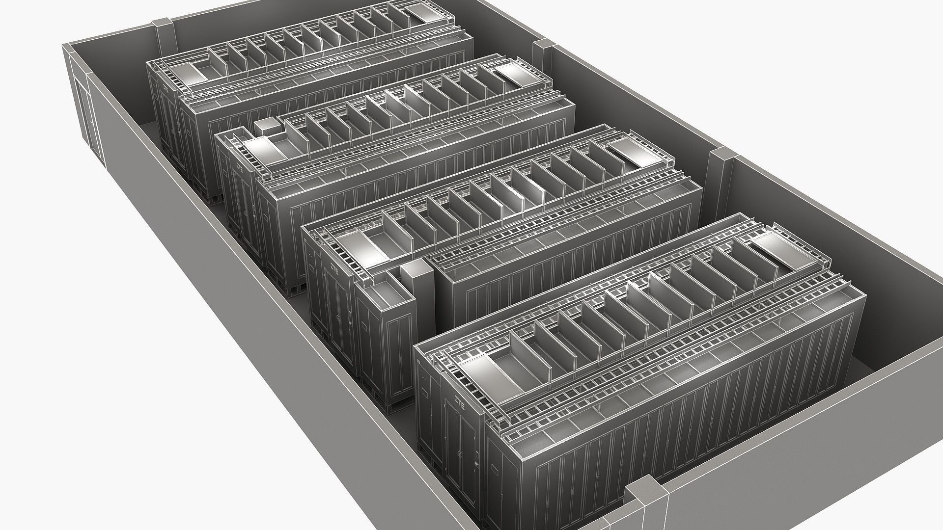 Server Rack 3D model_11
