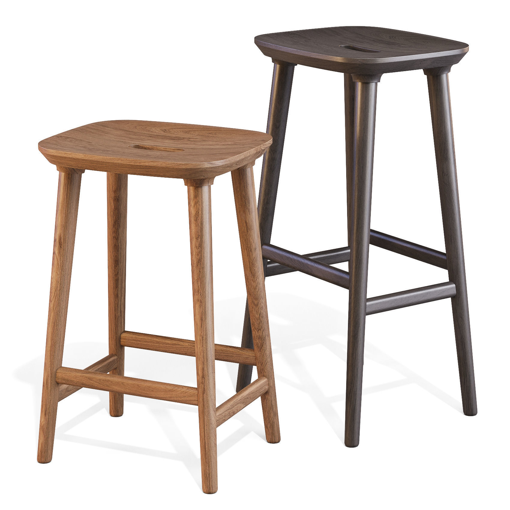 Zeitraum VNA - Bar and Counter Stool 3D model_3