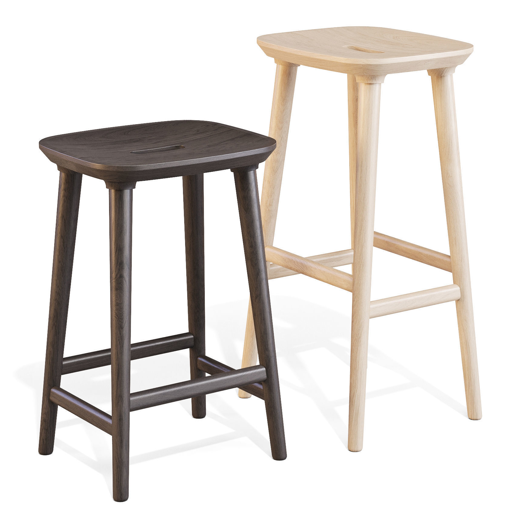 Zeitraum VNA - Bar and Counter Stool 3D model_4