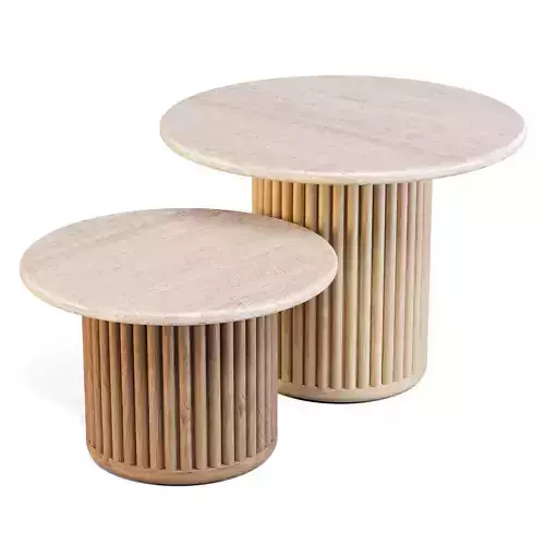 Tribu Otto - Coffee and Side Tables Set 02