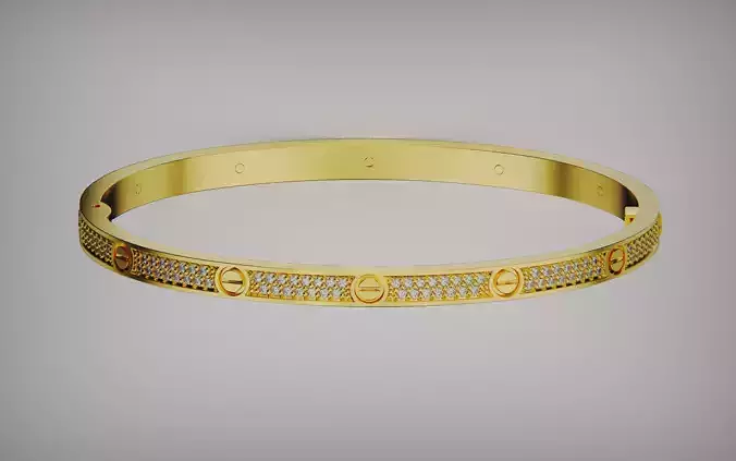 Bracelet Love de Cartier Small - b 3D print model