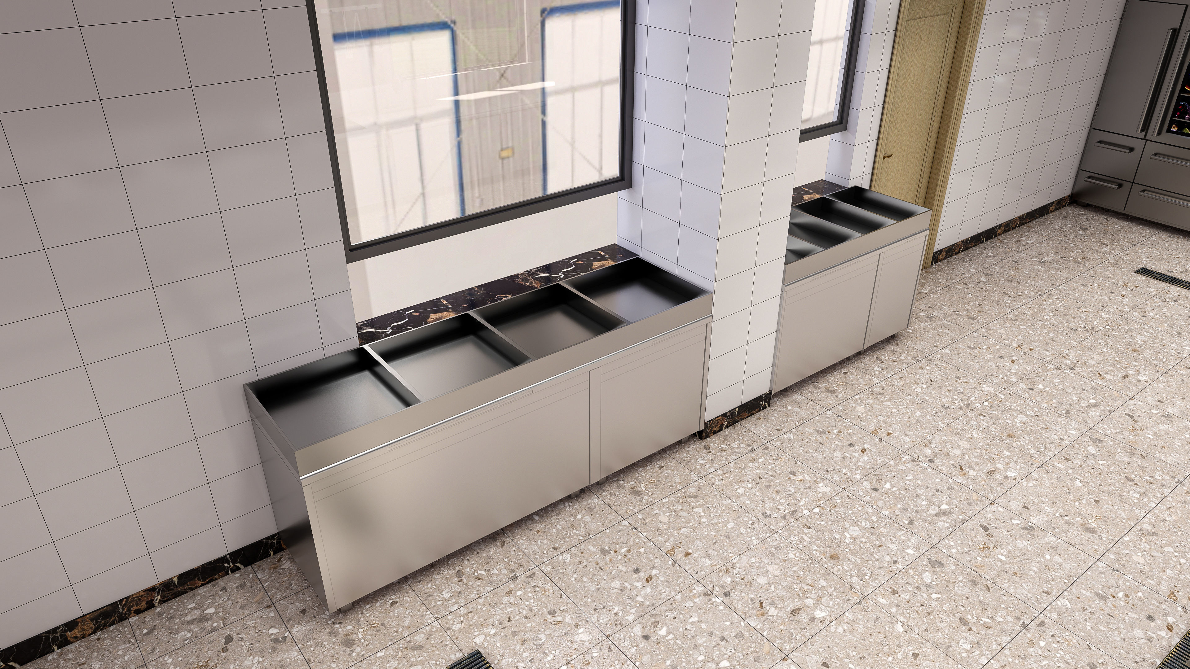 Commercial Kitchen 5 3D model_7