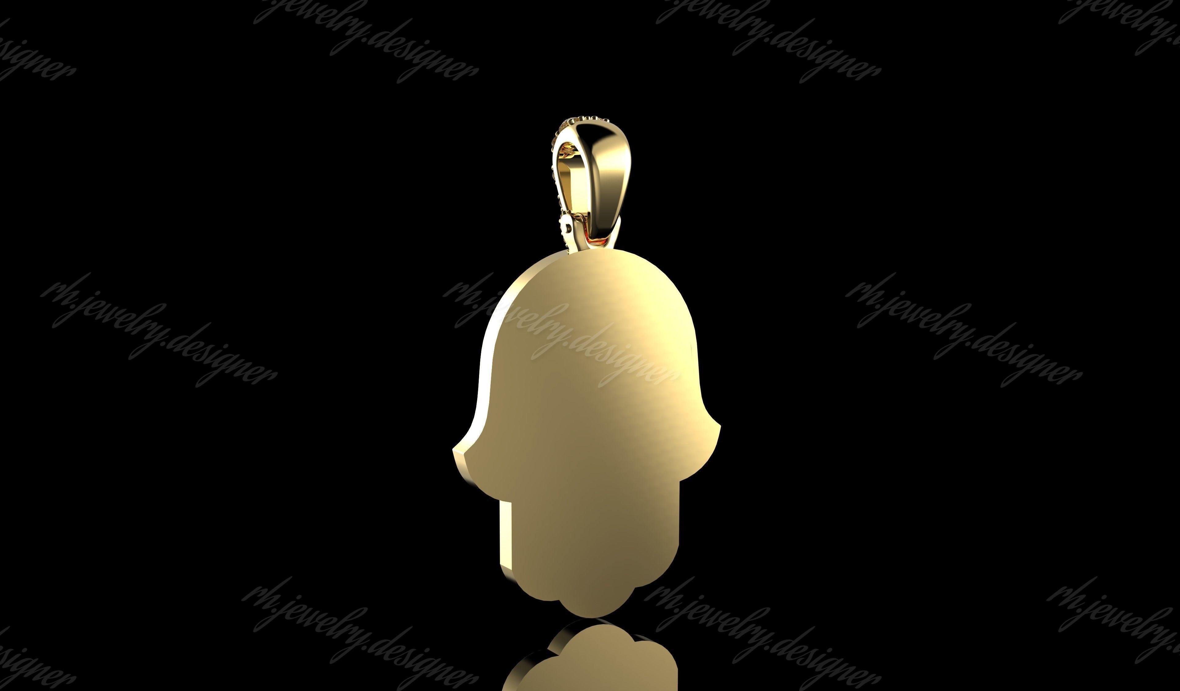 Gold N1188 3D print model_3