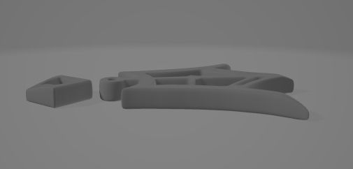 gladiia earrings 3D print model_1