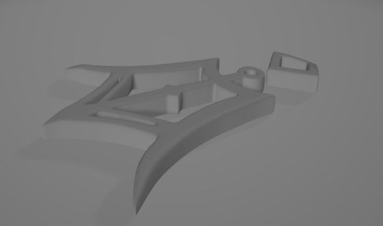 gladiia earrings 3D print model_2