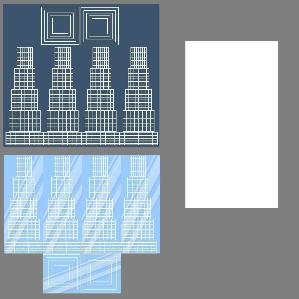 Cartoon Skyscraper Pack Low-poly 3D model_21