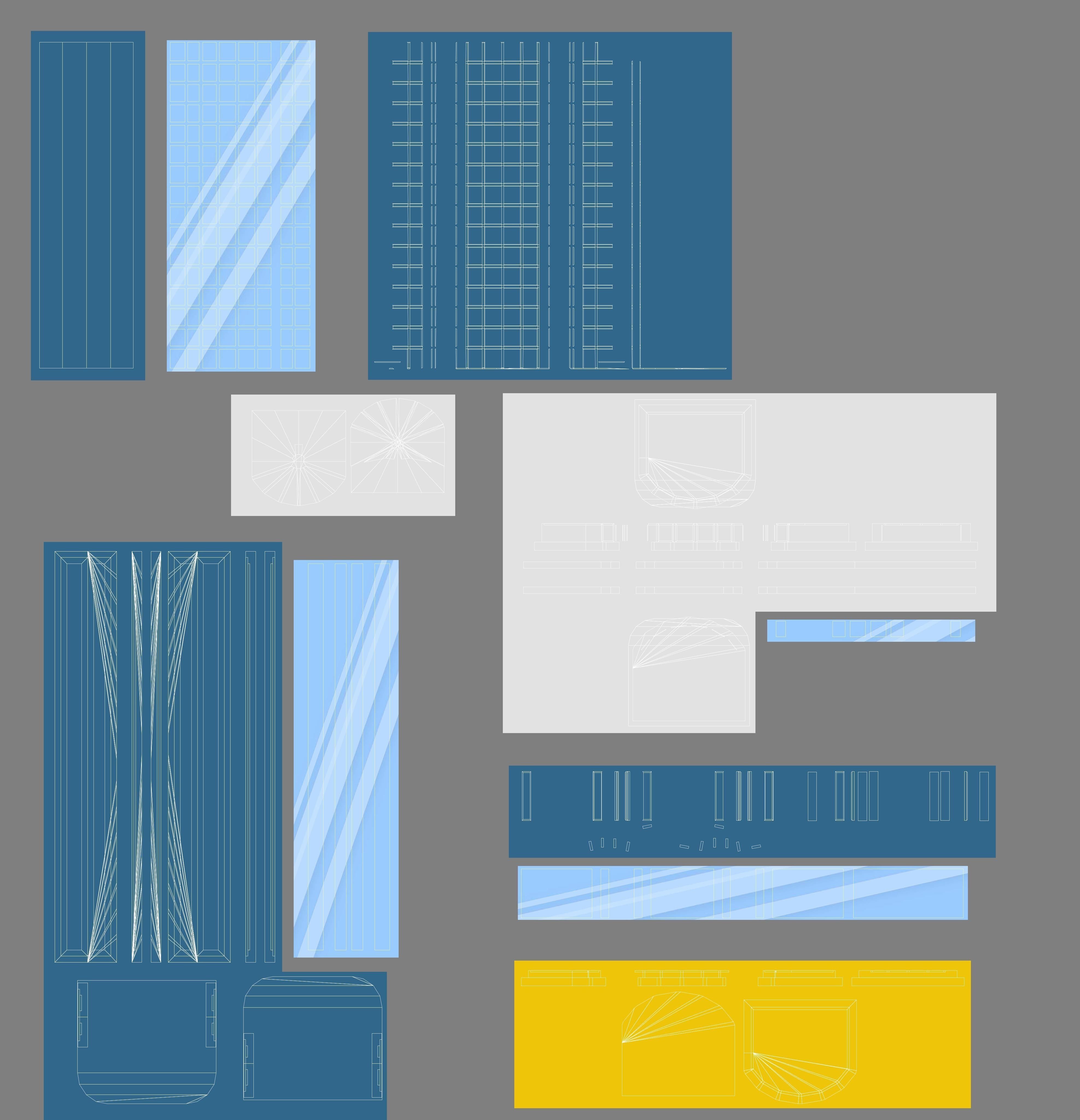 Cartoon Skyscraper Pack Low-poly 3D model_13