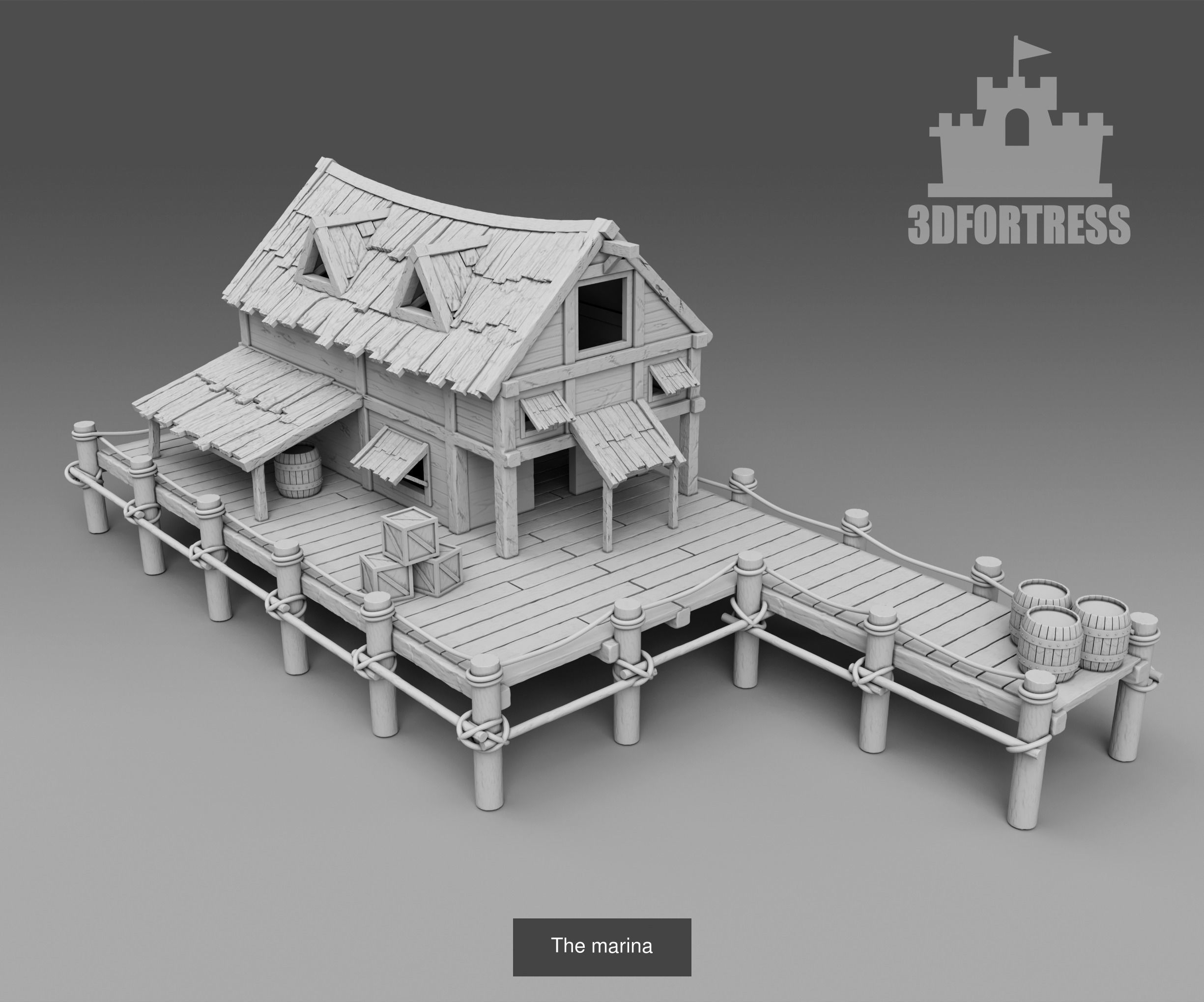 Pirate Island 3D Model Collection_36