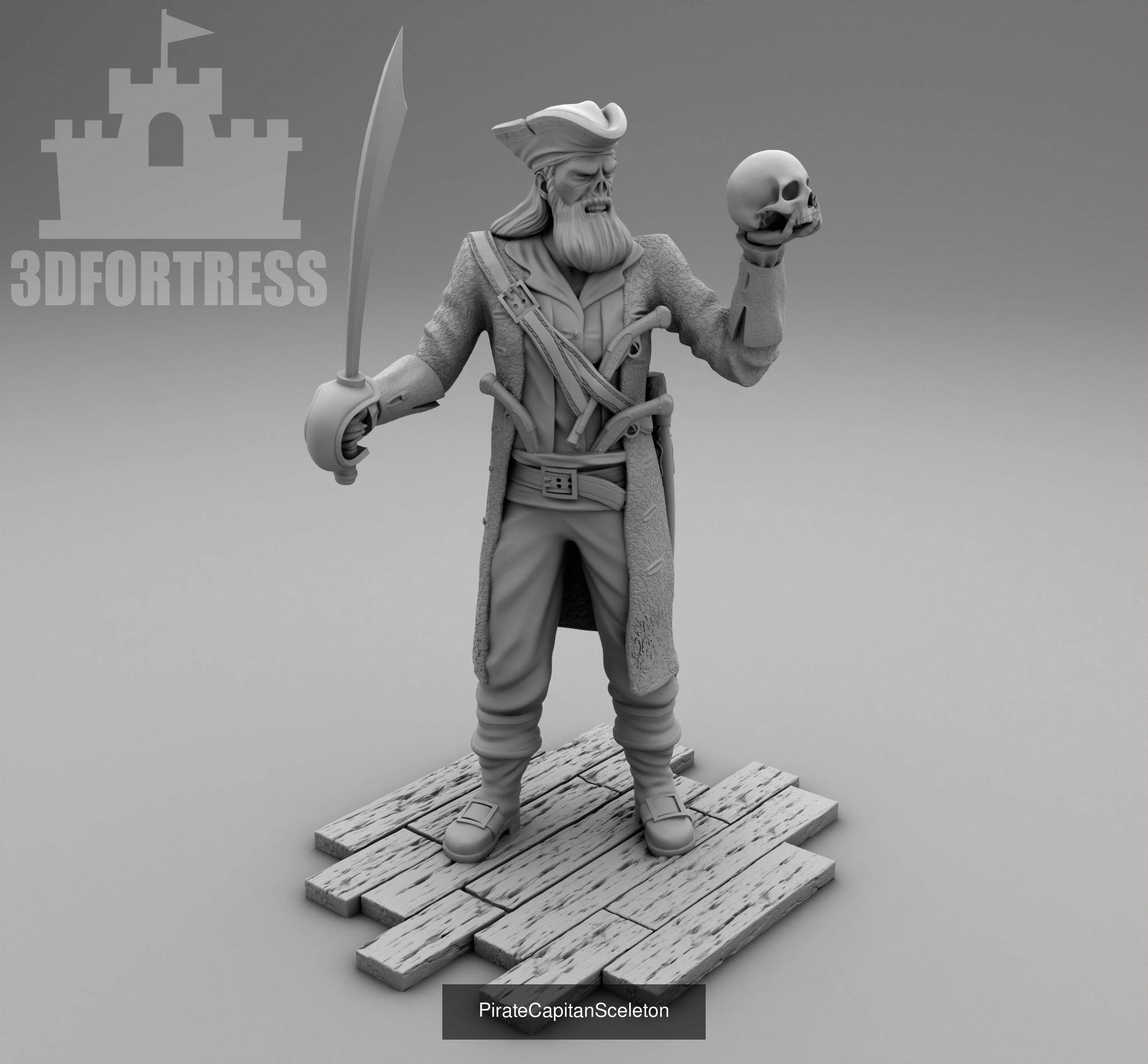 Pirate Island 3D Model Collection_11