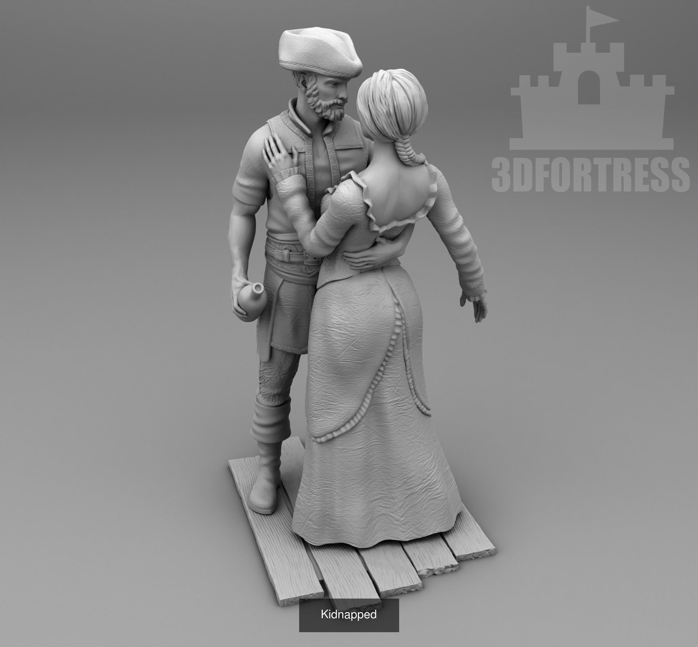 Pirate Island 3D Model Collection_17