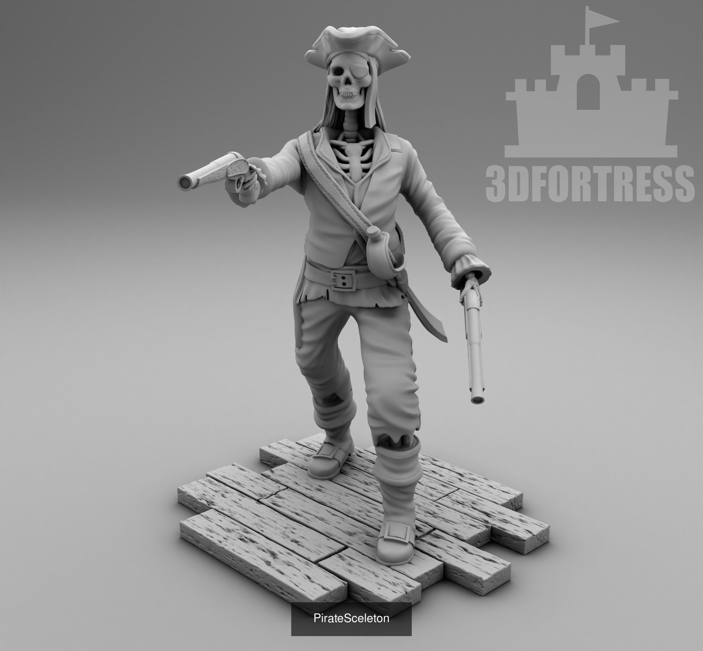 Pirate Island 3D Model Collection_8