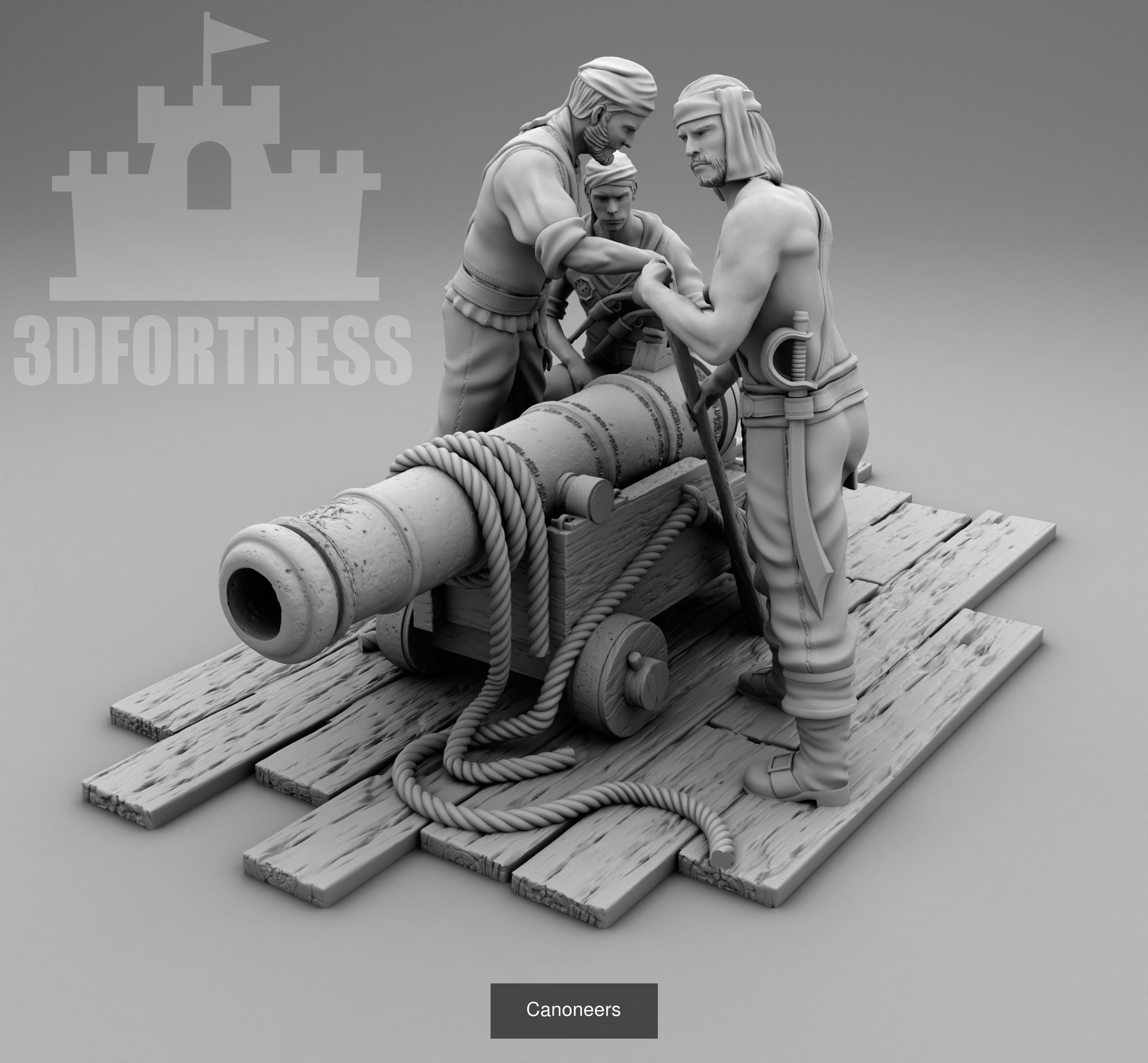 Pirate Island 3D Model Collection_22