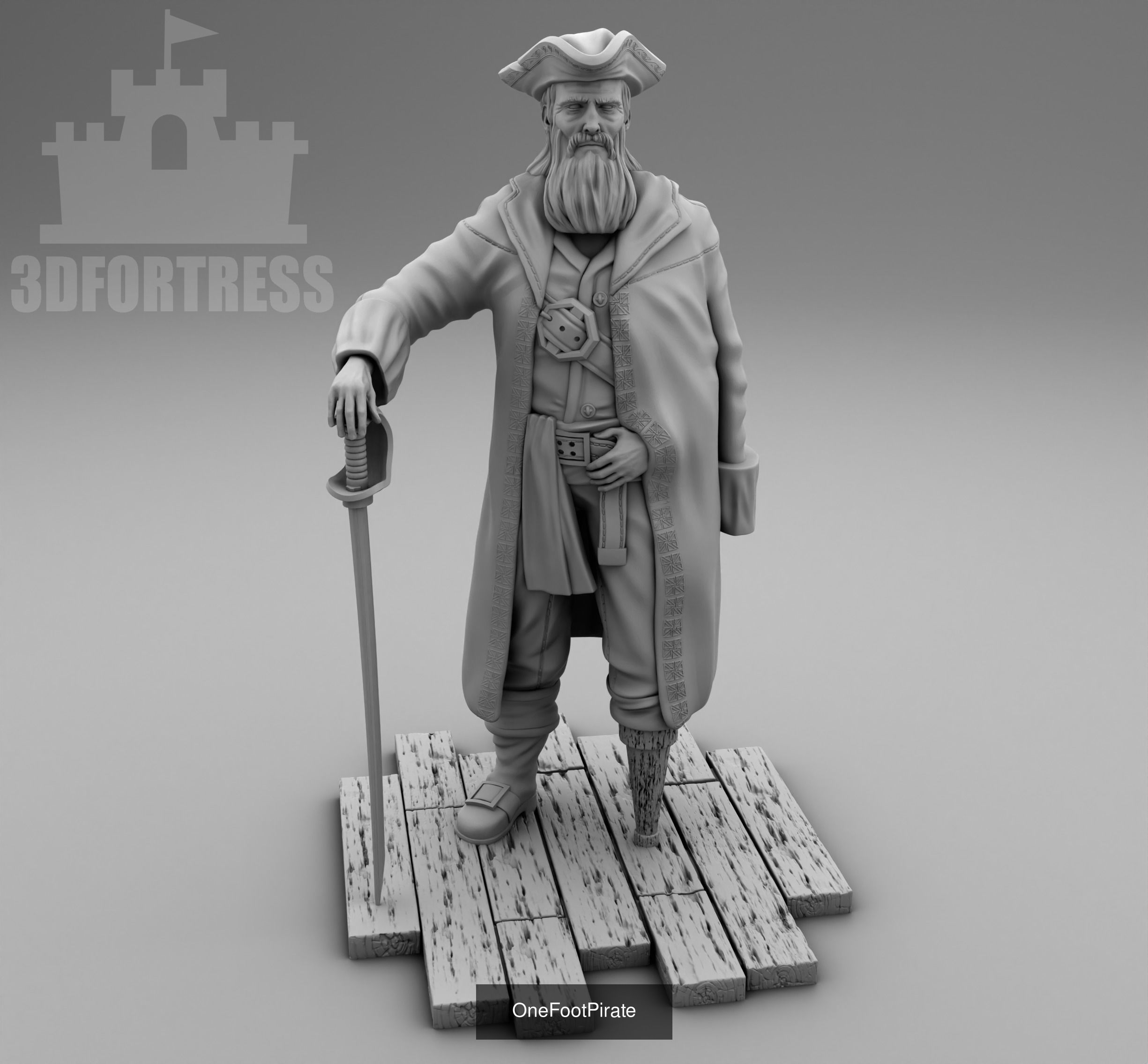 Pirate Island 3D Model Collection_16
