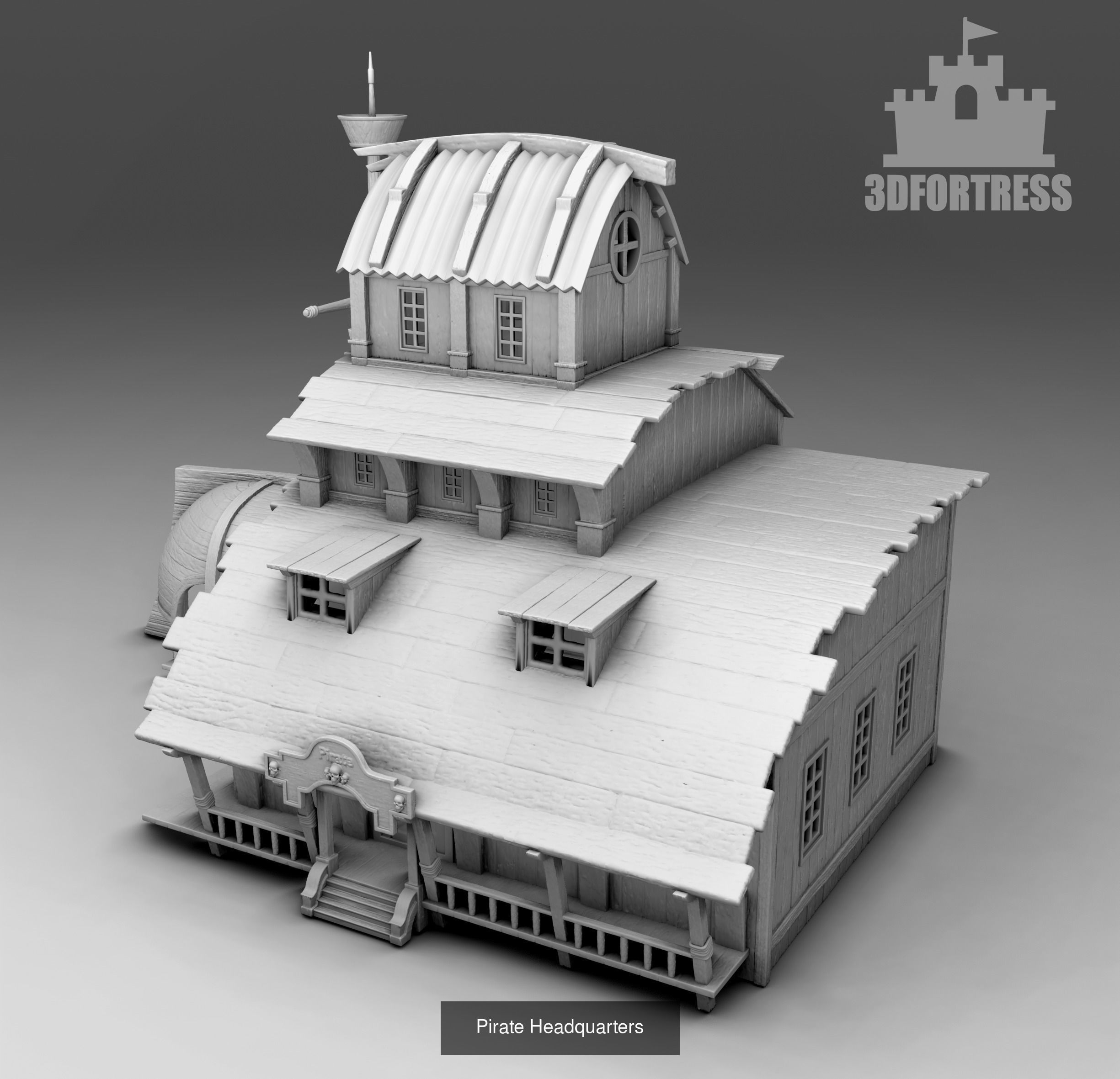 Pirate Island 3D Model Collection_41