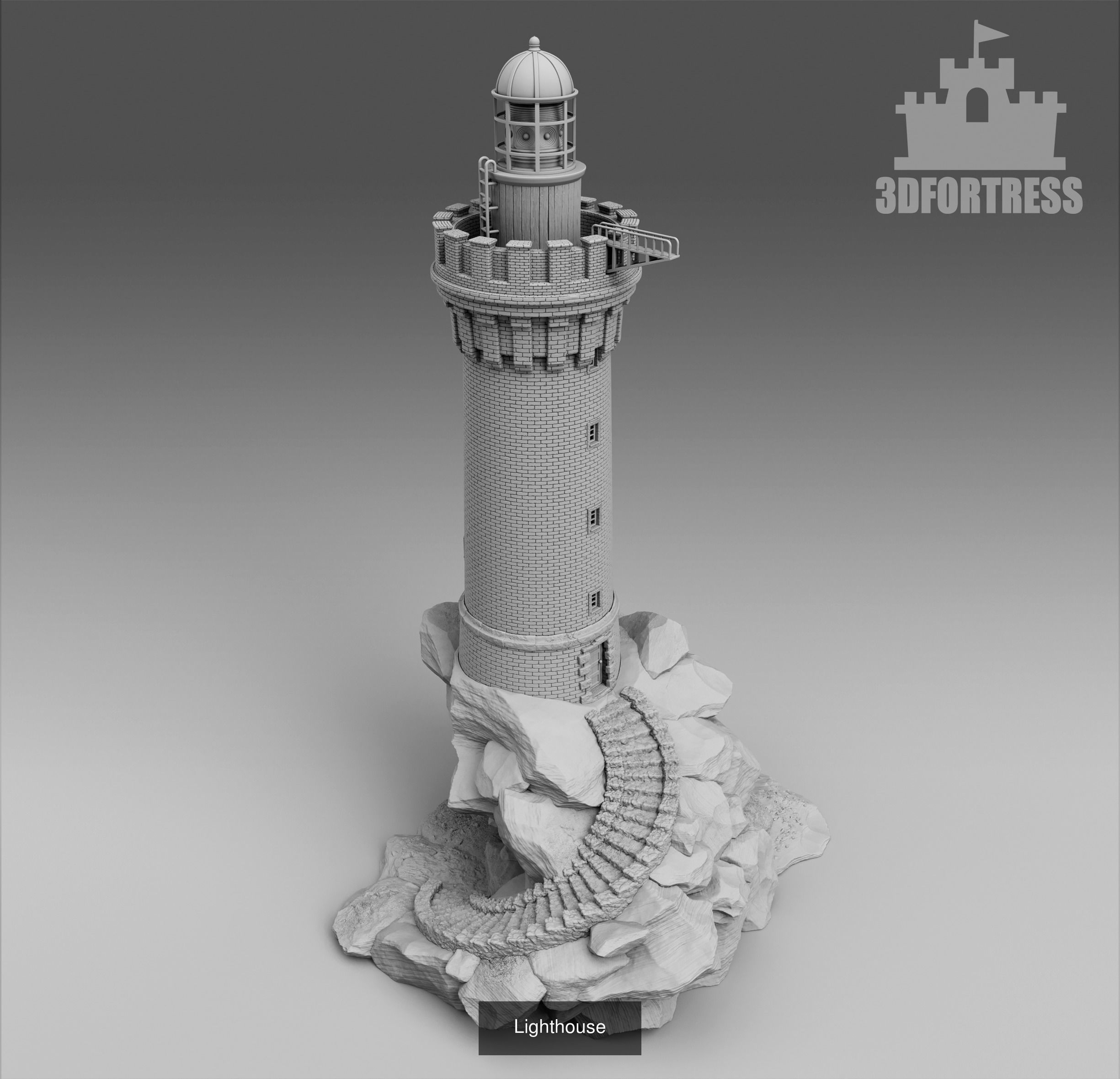 Pirate Island 3D Model Collection_43