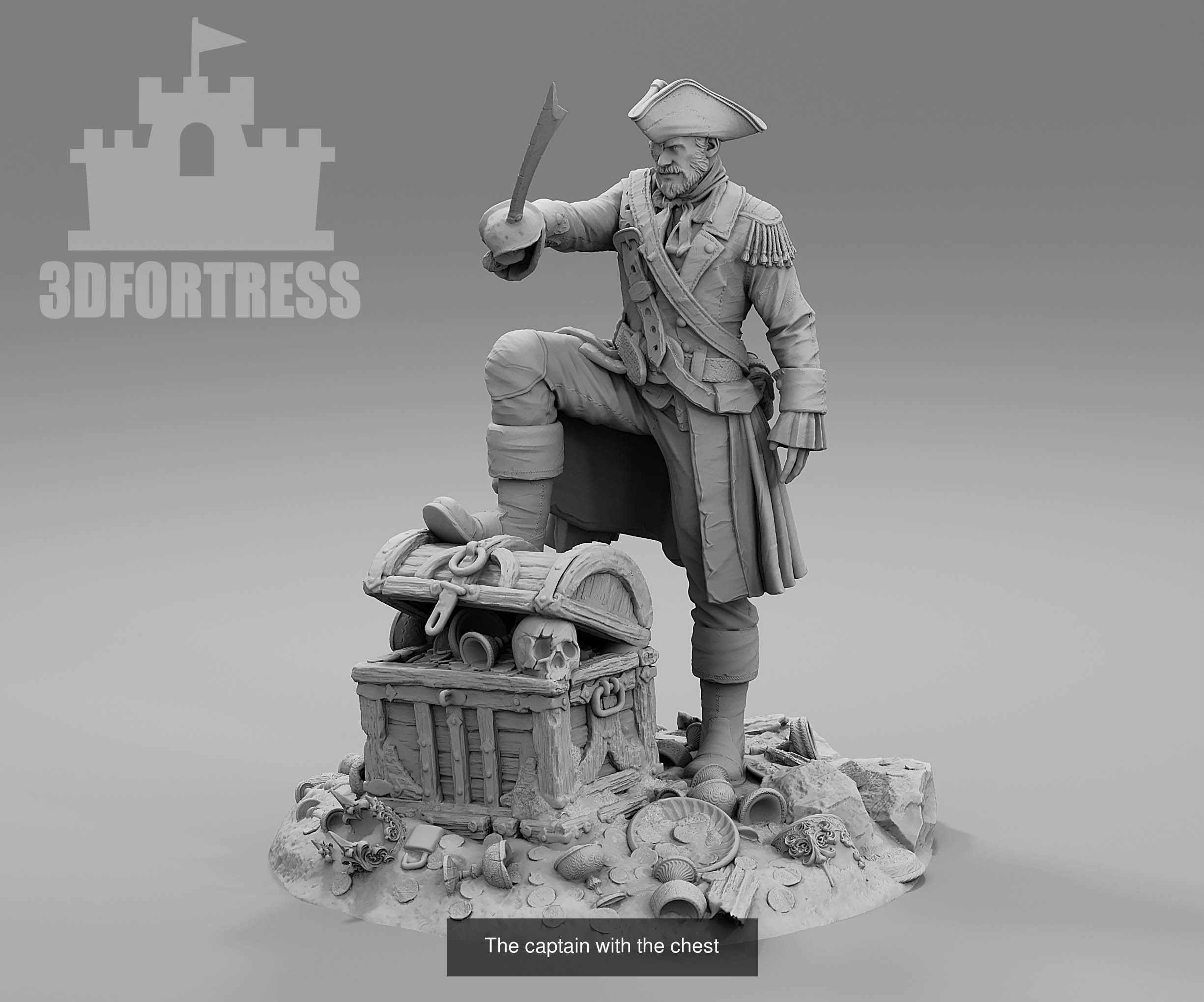 Pirate Island 3D Model Collection_6