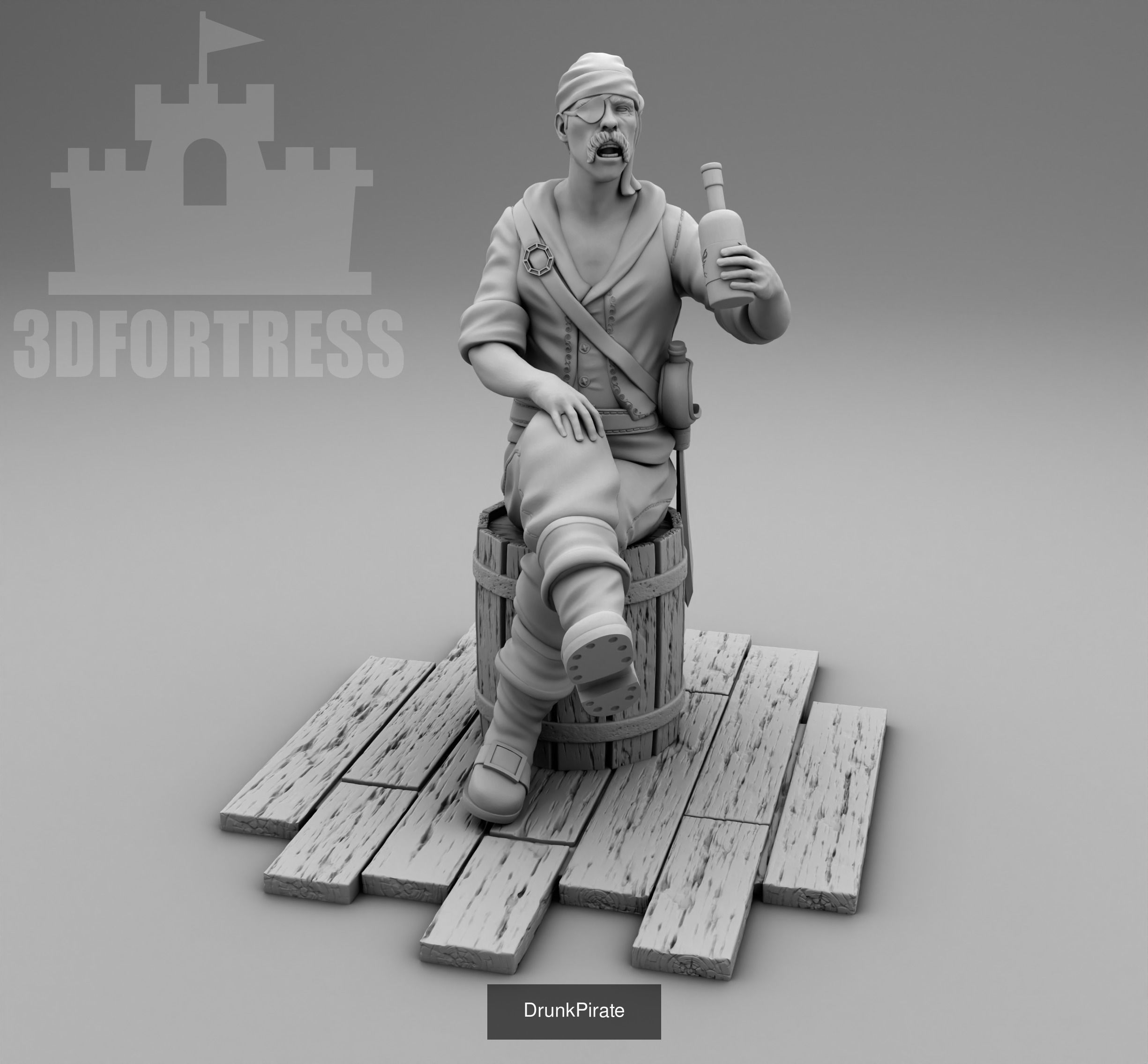 Pirate Island 3D Model Collection_20