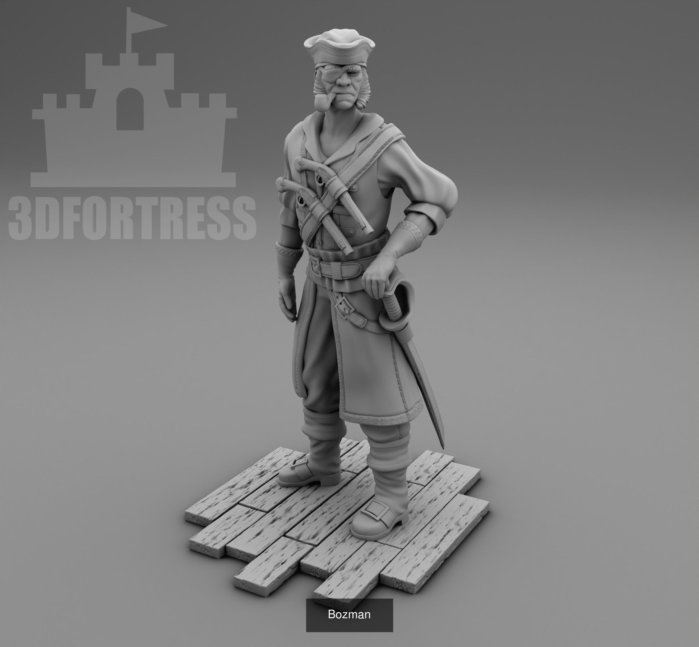 Pirate Island 3D Model Collection_23