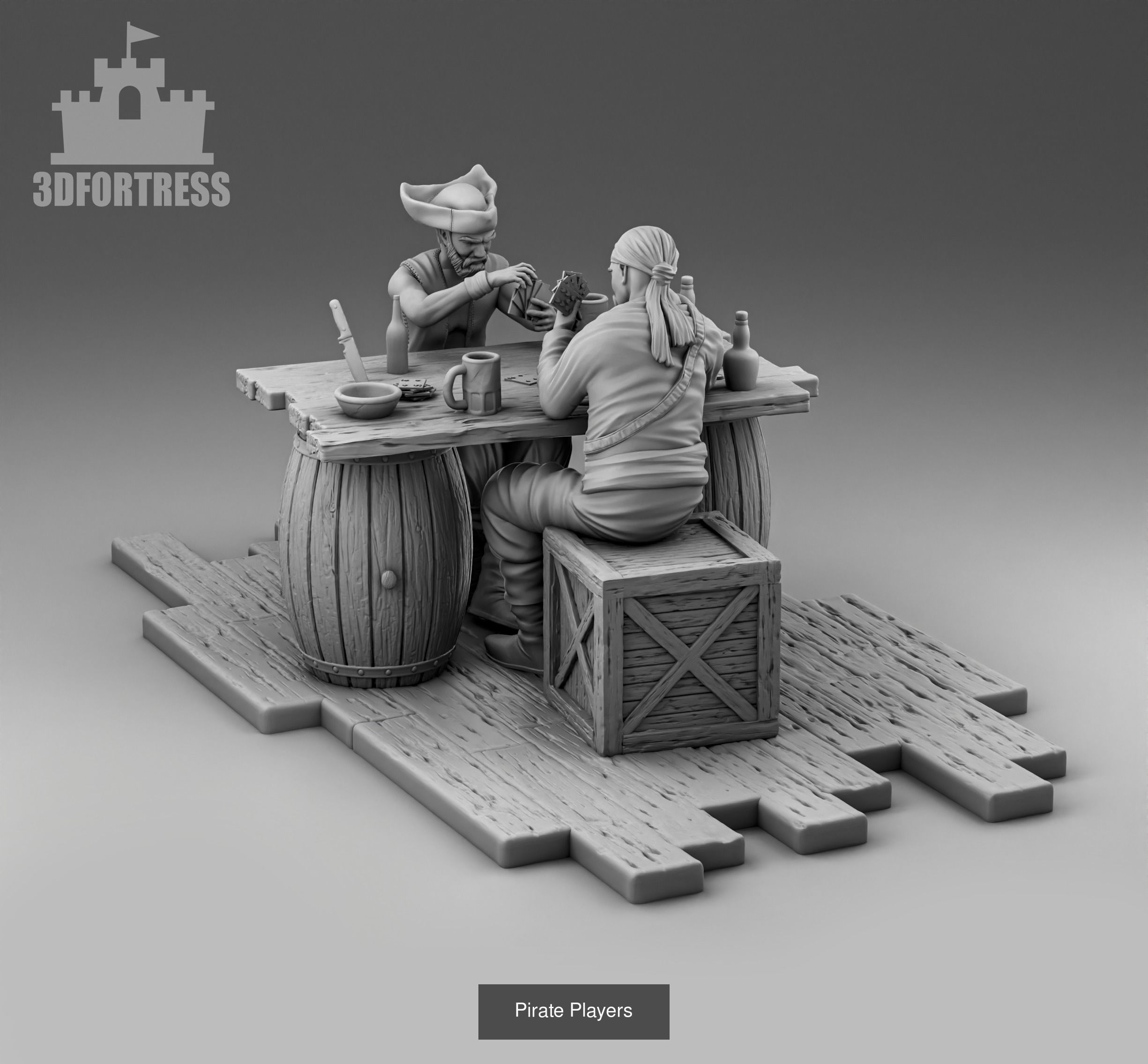 Pirate Island 3D Model Collection_13