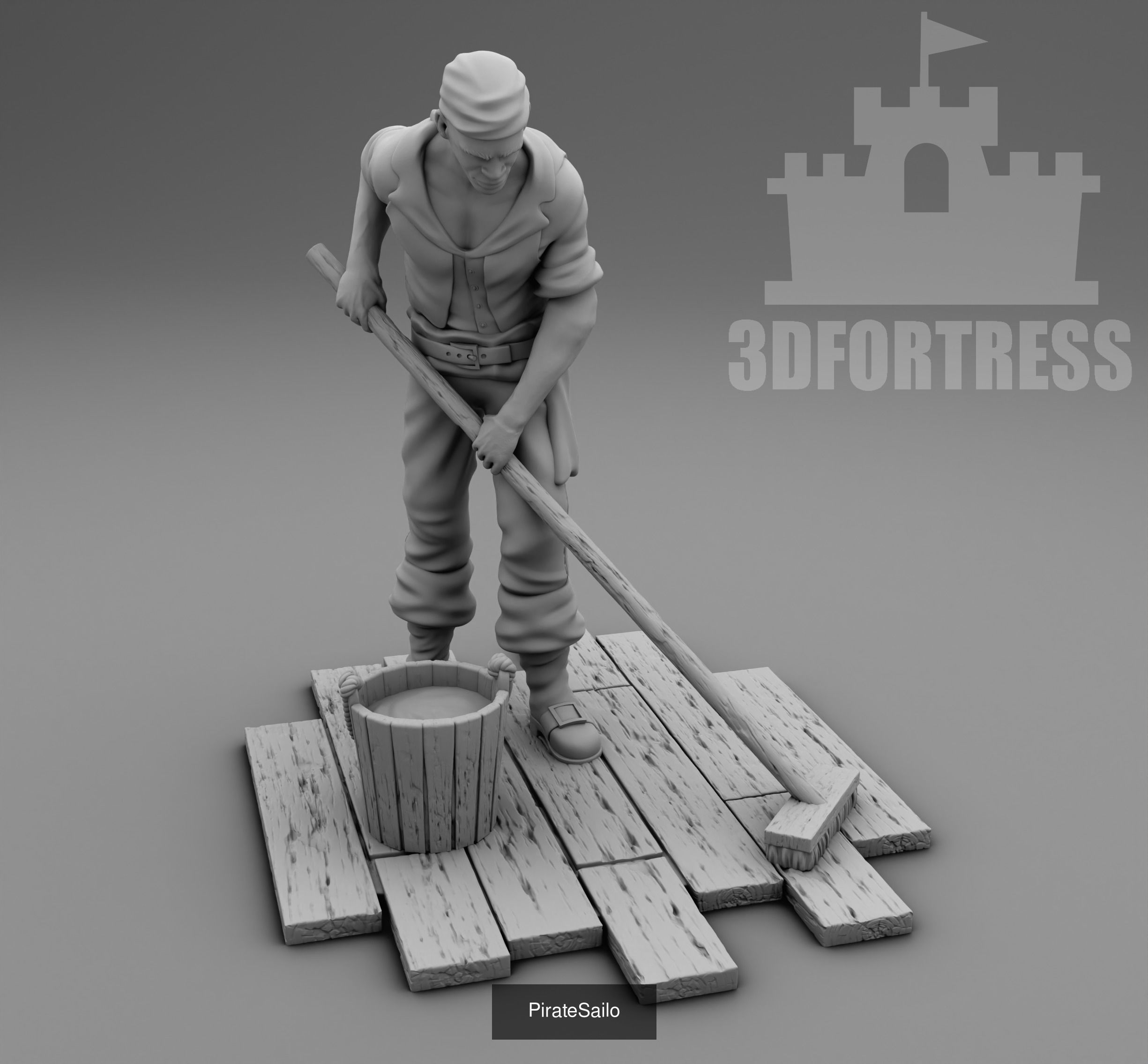 Pirate Island 3D Model Collection_9