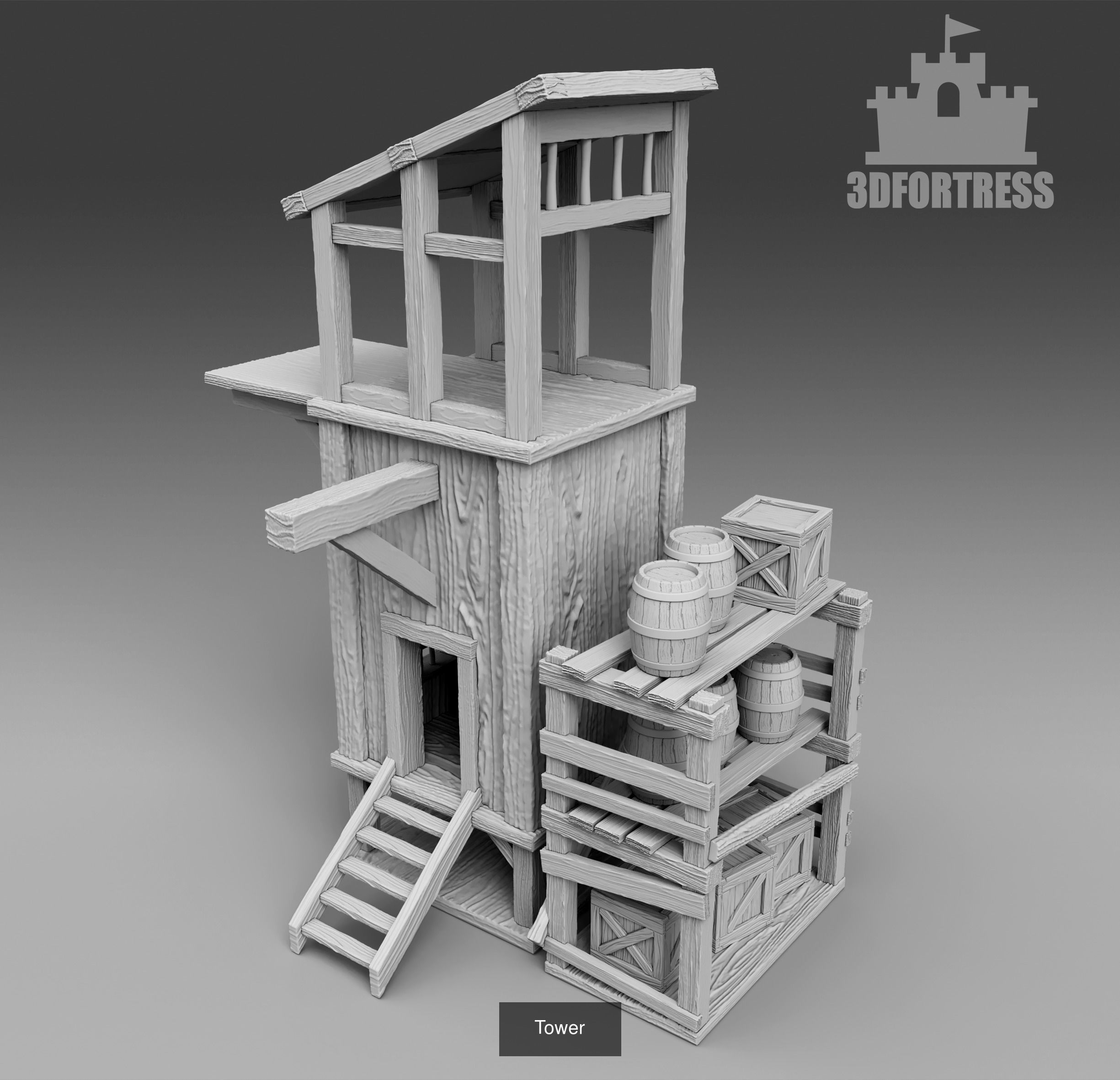 Pirate Island 3D Model Collection_33