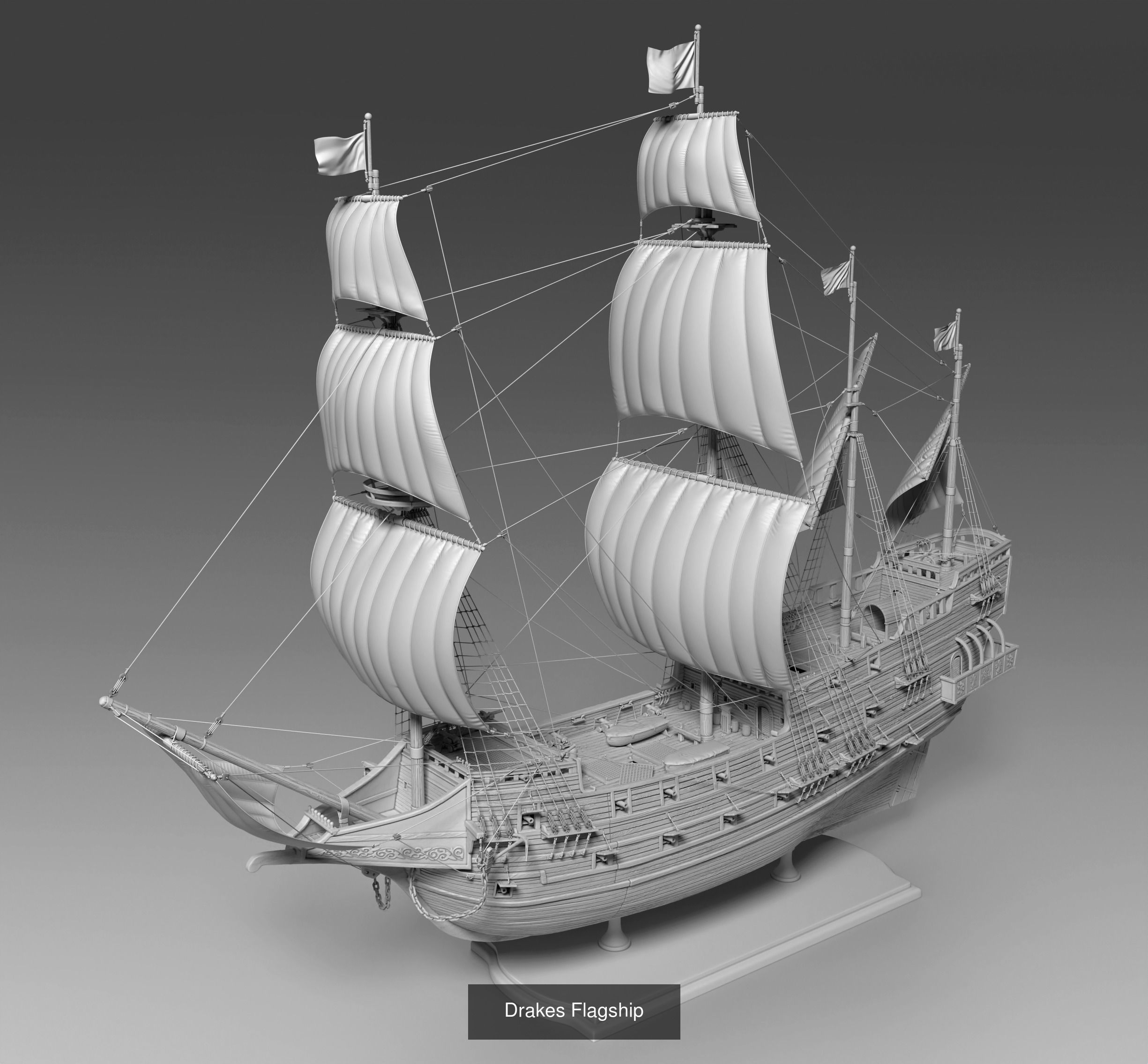 Pirate Island 3D Model Collection_28