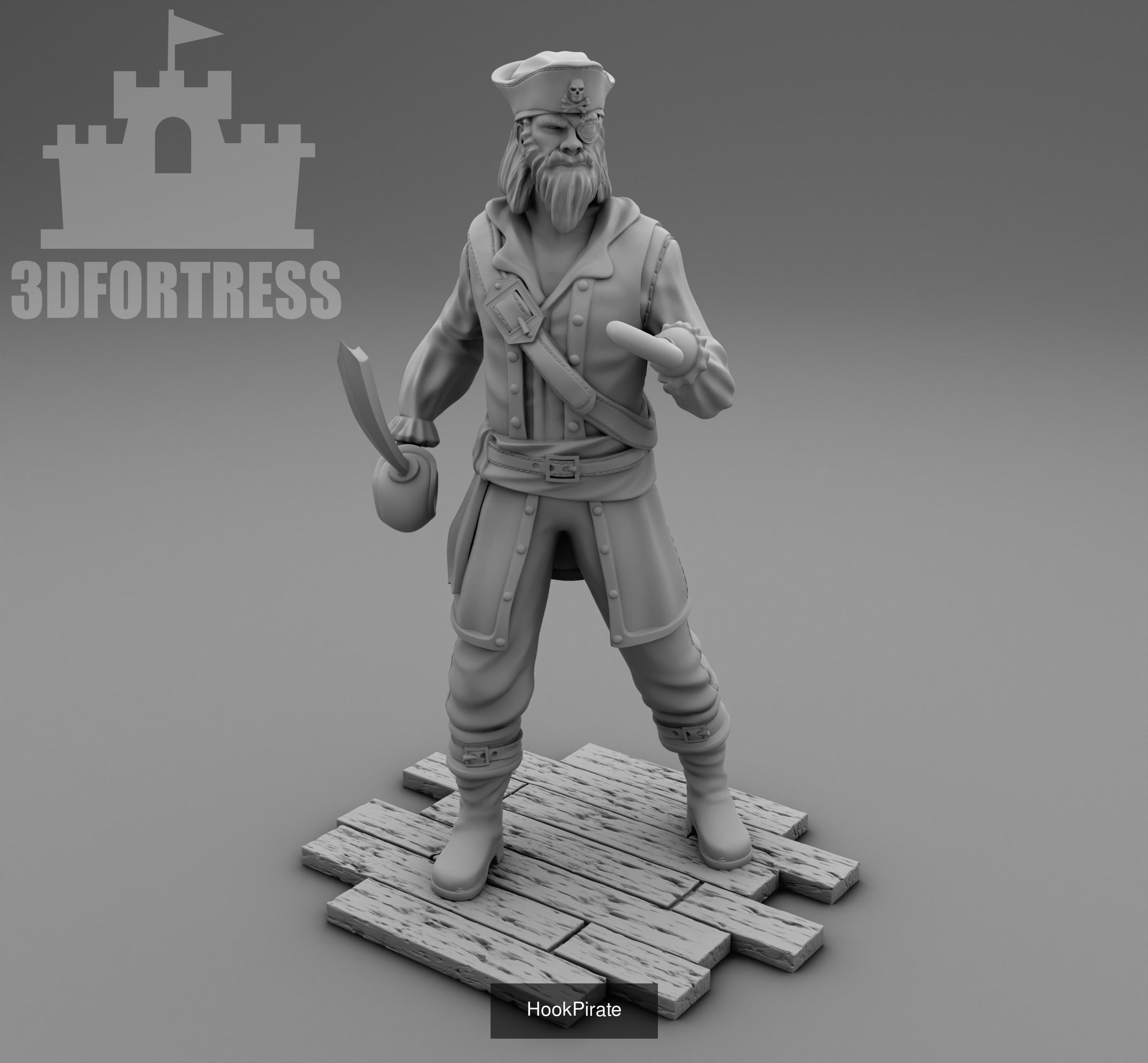 Pirate Island 3D Model Collection_18
