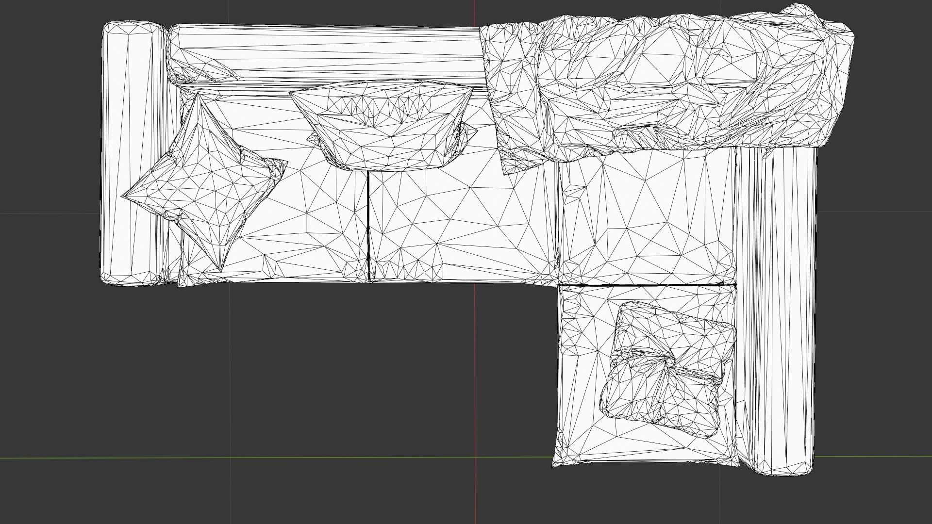 Modern L-Shaped Sofa - Low Poly 3D Model Low-poly 3D model_15